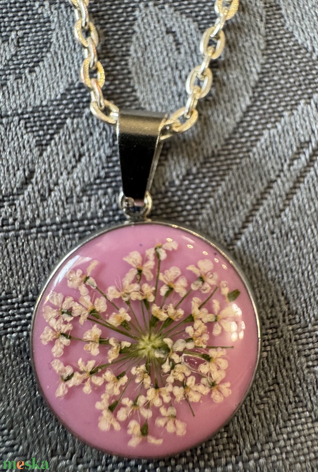 Tündércsipke 01 - medál nyakláncon - ékszer - nyaklánc - medálos nyaklánc - Meska.hu