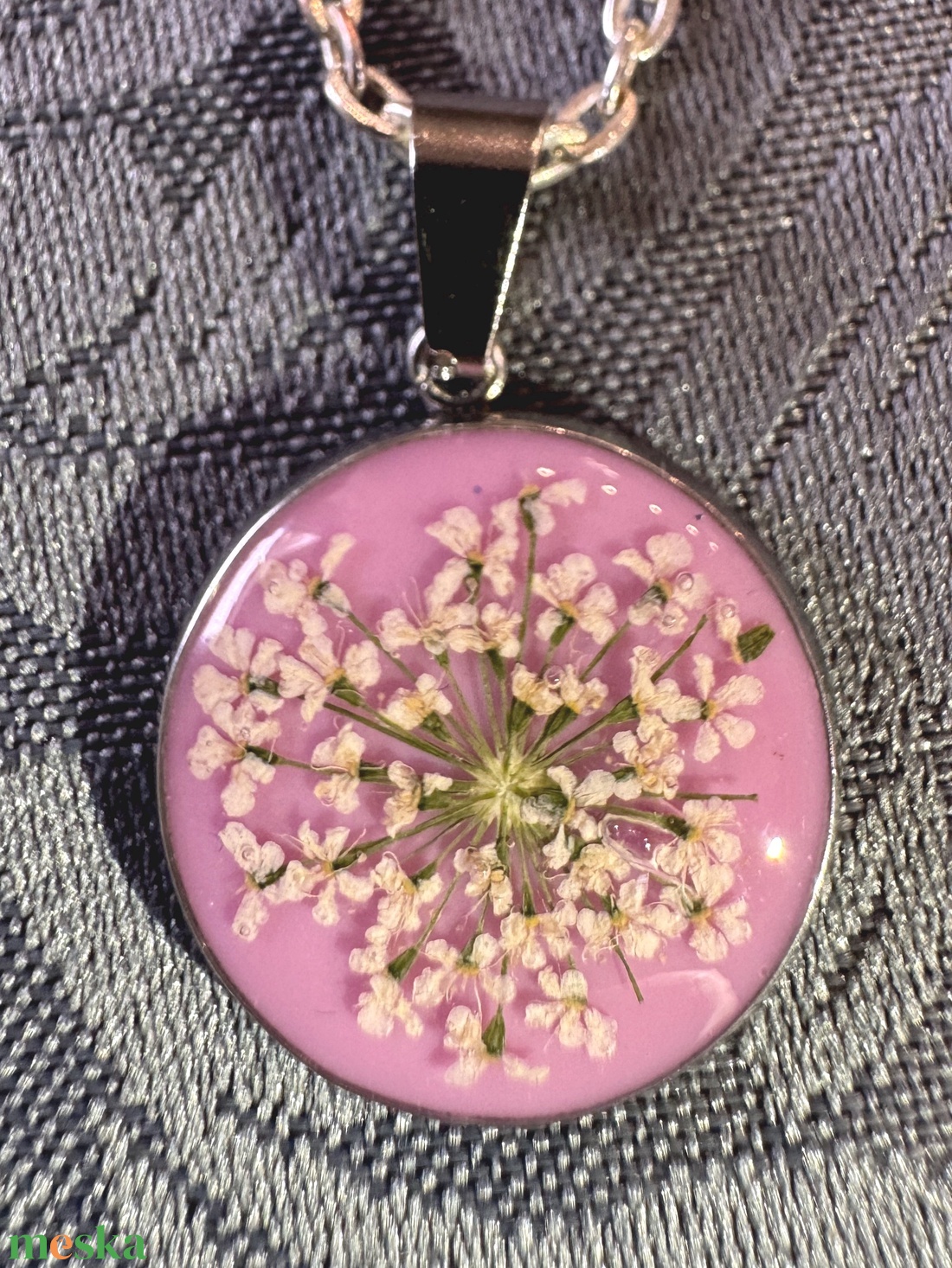 Tündércsipke 01 - medál nyakláncon - ékszer - nyaklánc - medálos nyaklánc - Meska.hu