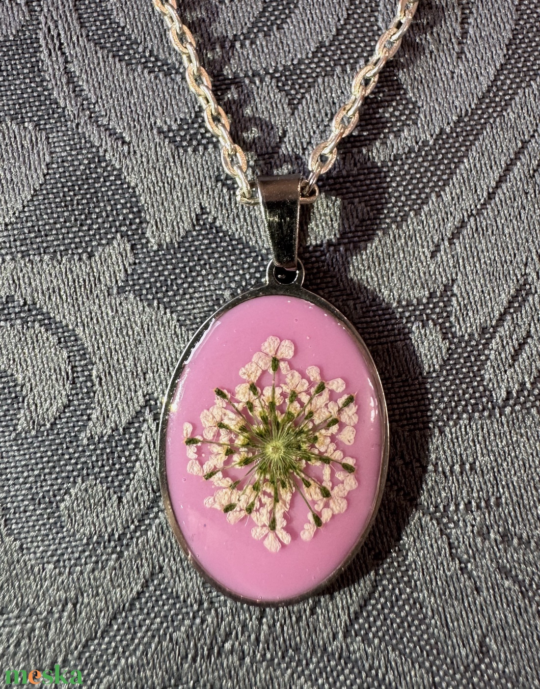 Tündércsipke 02 - medál nyakláncon  - ékszer - nyaklánc - medálos nyaklánc - Meska.hu