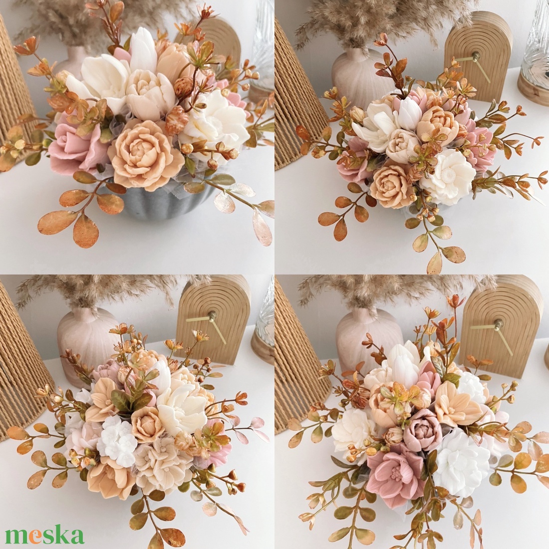 Szappanvirág kerámia kaspóban - otthon & életmód - dekoráció - Meska.hu