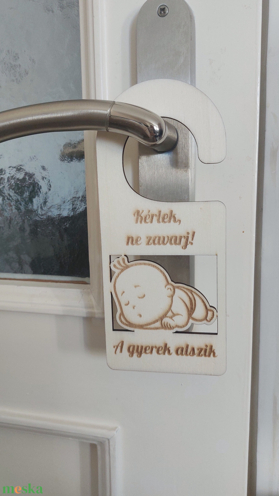 A baba alszik ajtóakasztó, figyelmeztető tábla - otthon & életmód - babaszoba, gyerekszoba - babaszoba dekoráció - Meska.hu A baba alszik ajtóakasztó, figyelmeztető tábla - otthon & életmód - babaszoba, gyerekszoba - babaszoba dekoráció - Meska.hu