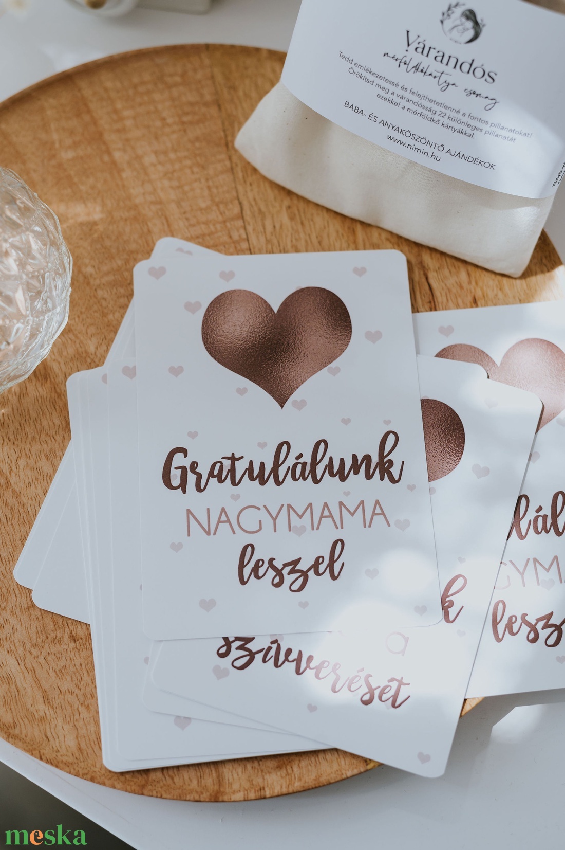 Várandós kismama mérföldkő- és üdvözlő kártyacsomag (28 db-os) - ruha & divat - babaruha & gyerekruha - babafotózási ruha és kellék - Meska.hu