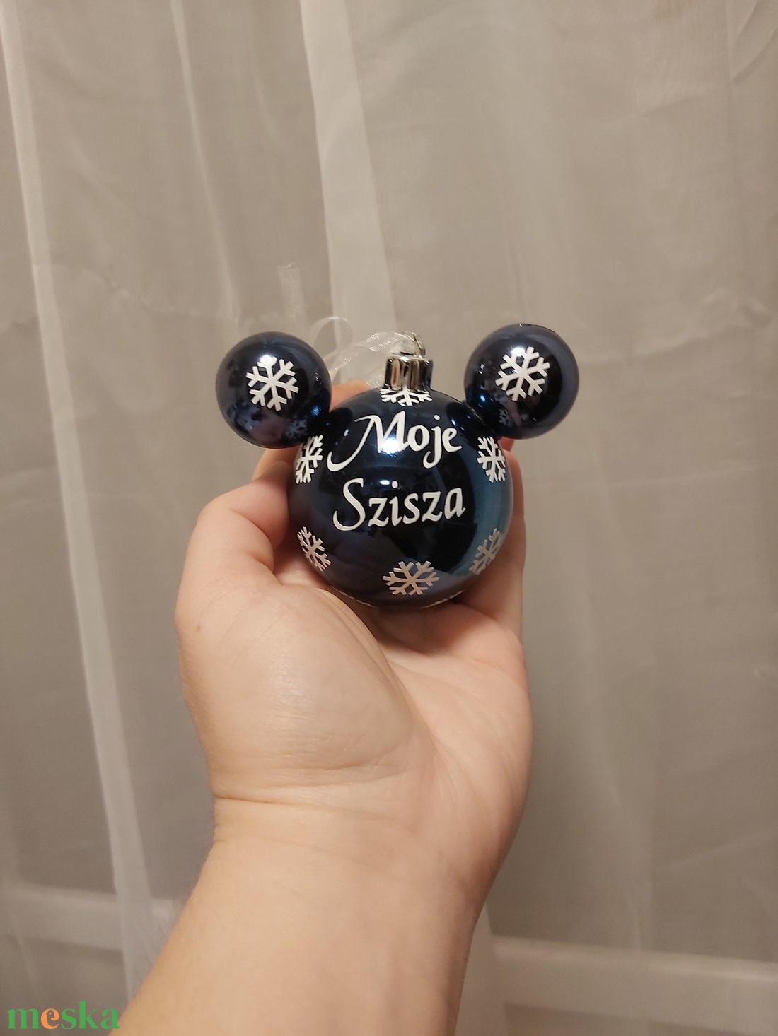 Mickey egér karácsonyfa dísz  - karácsony - karácsonyi lakásdekoráció - karácsonyfadíszek - Meska.hu