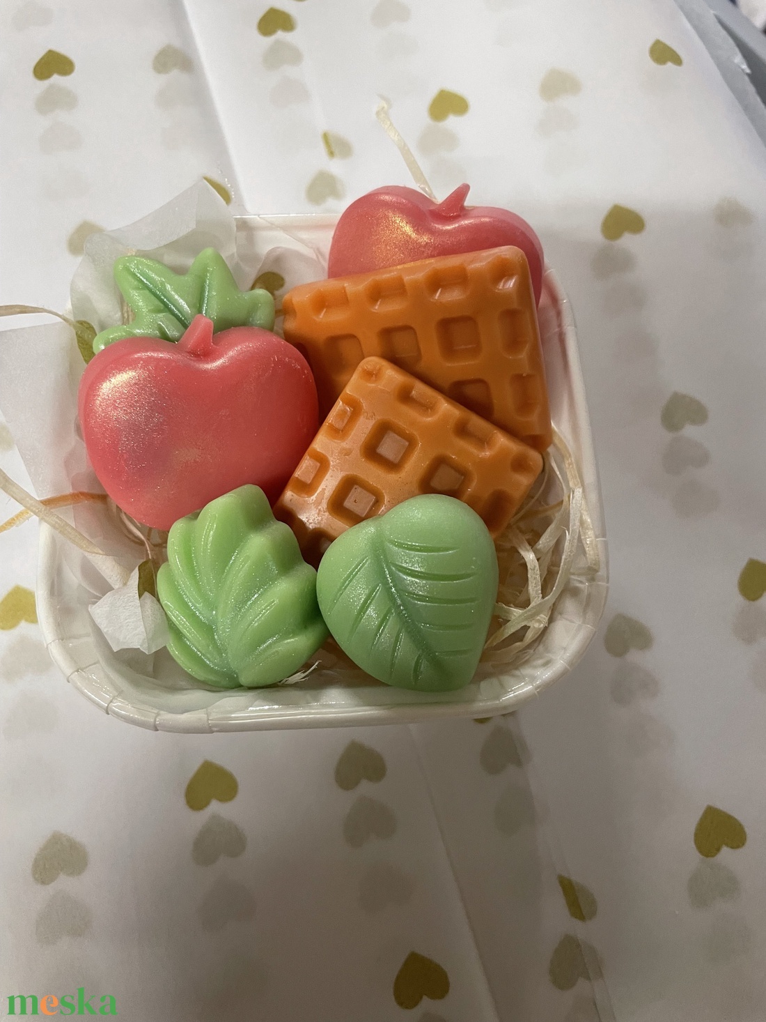 Almás pite illatviasz  - otthon & életmód - gyertya, illat, aroma - illatviasz - Meska.hu