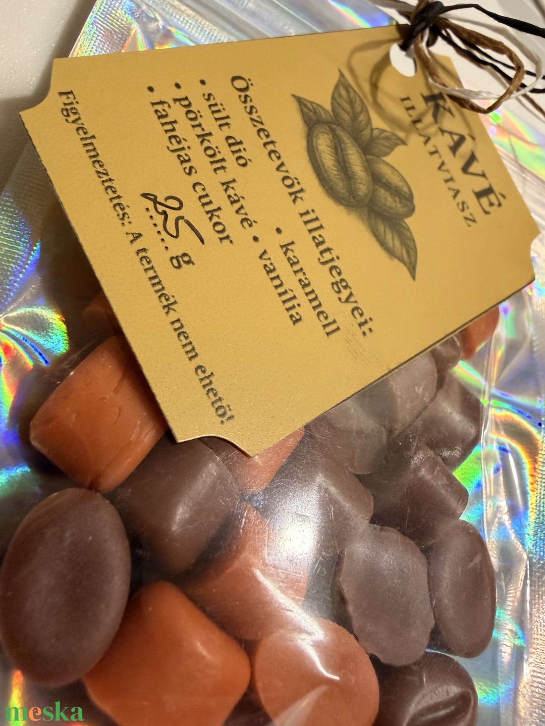 Kávé illatviasz  - otthon & életmód - gyertya, illat, aroma - illatviasz - Meska.hu