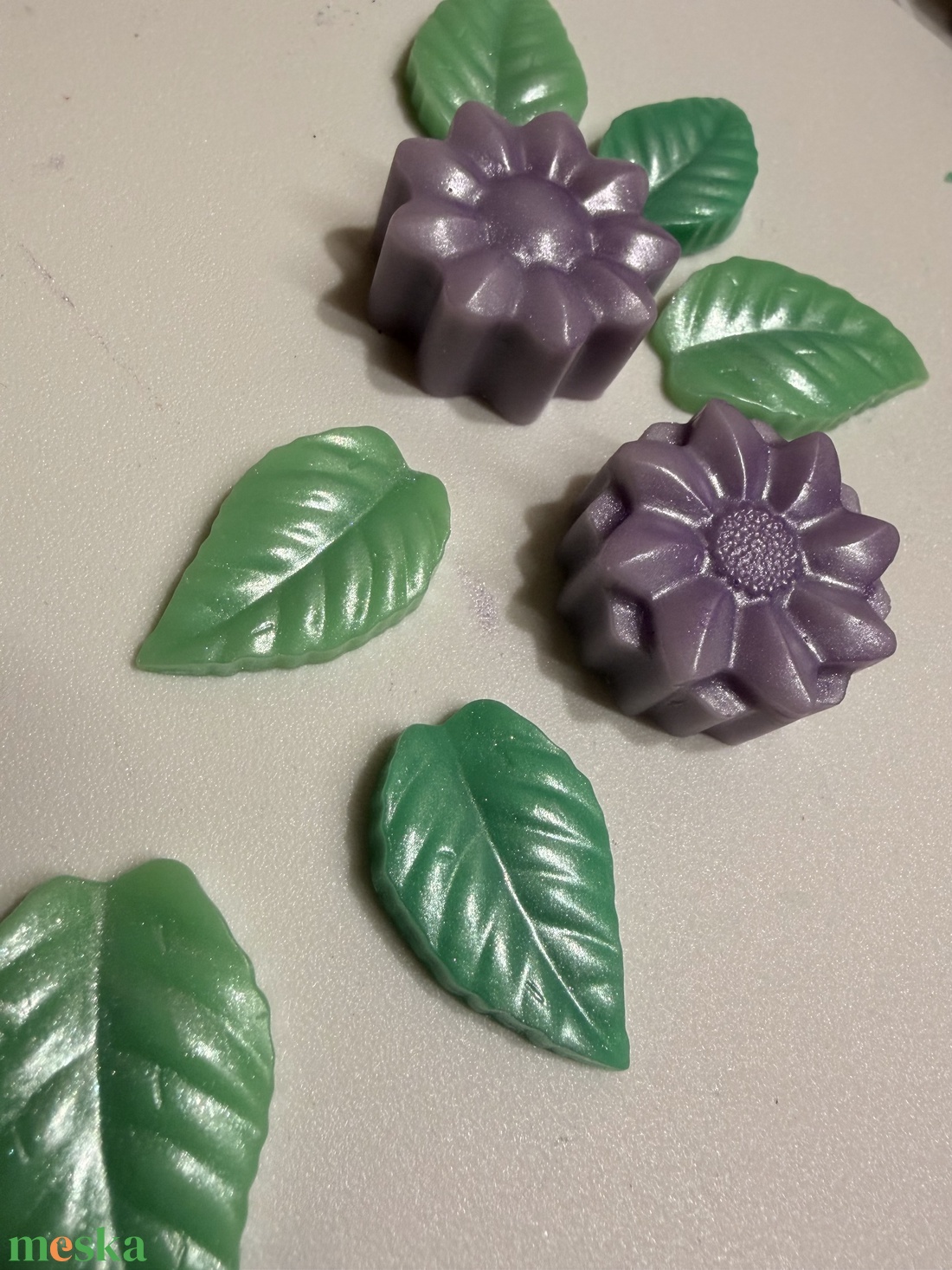  Ibolya illatviasz  - otthon & életmód - gyertya, illat, aroma - illatviasz - Meska.hu