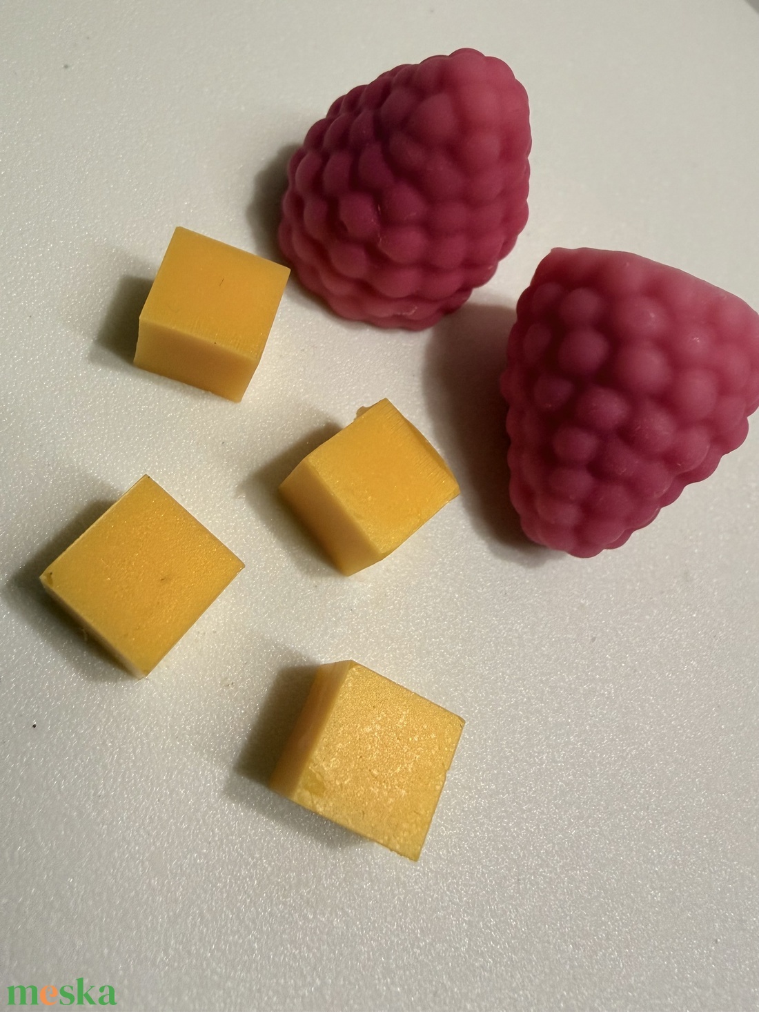 Málnás limonádé illatviasz  - otthon & életmód - gyertya, illat, aroma - illatviasz - Meska.hu