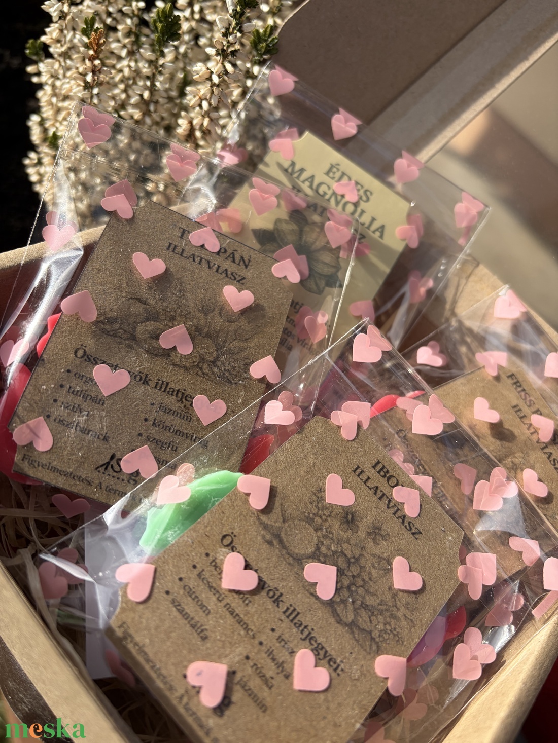 Illatviasz válogatás dobozban - otthon & életmód - gyertya, illat, aroma - illatviasz - Meska.hu