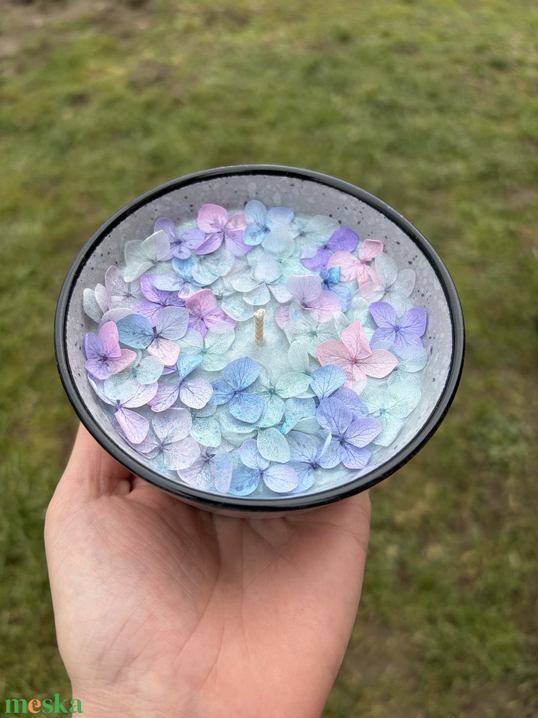 Körte és frézia illatú gyertya - otthon & életmód - gyertya, illat, aroma - illatviasz - Meska.hu