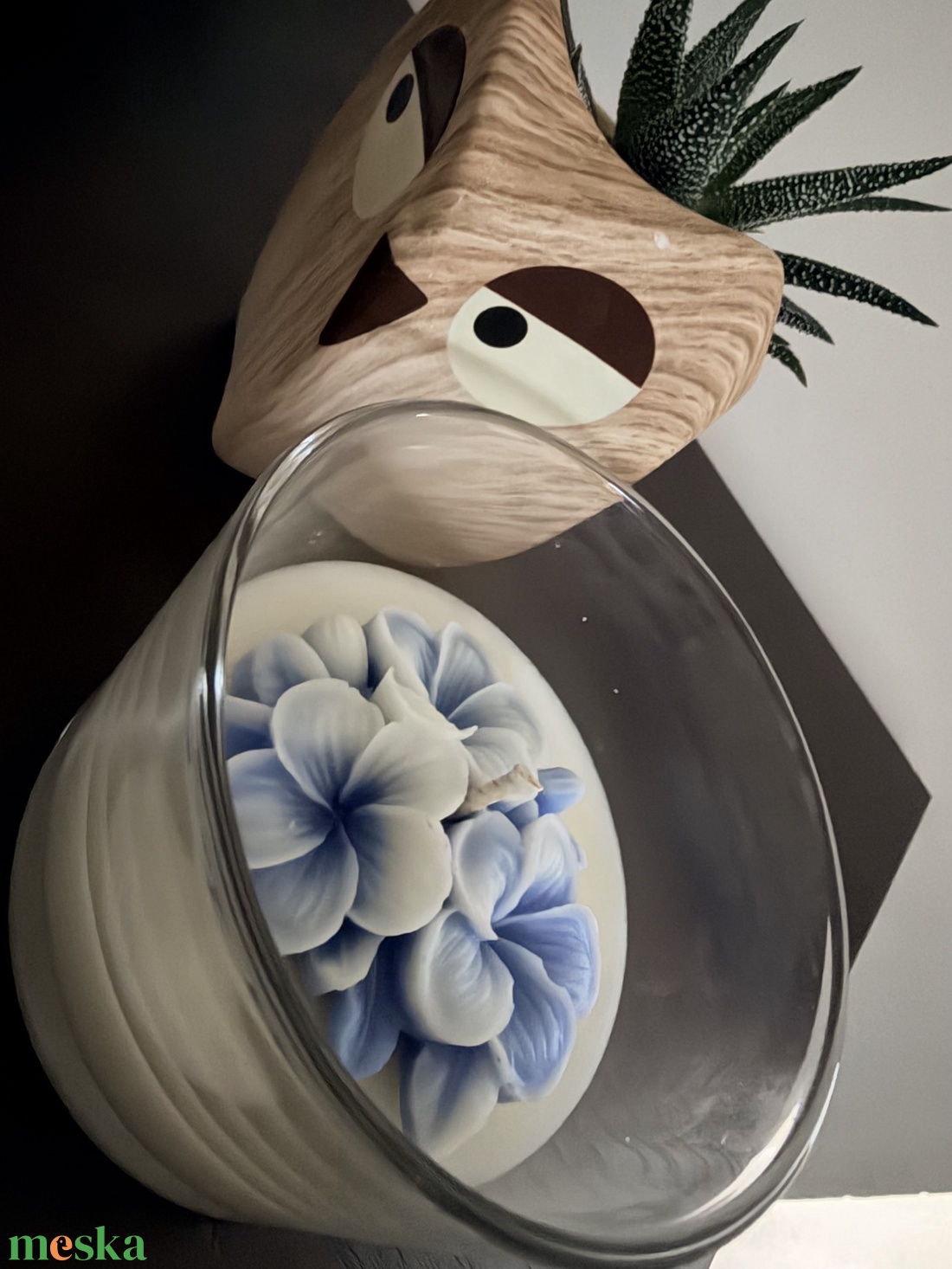 Ibolya illatú gyertya - otthon & életmód - gyertya, illat, aroma - illatviasz - Meska.hu