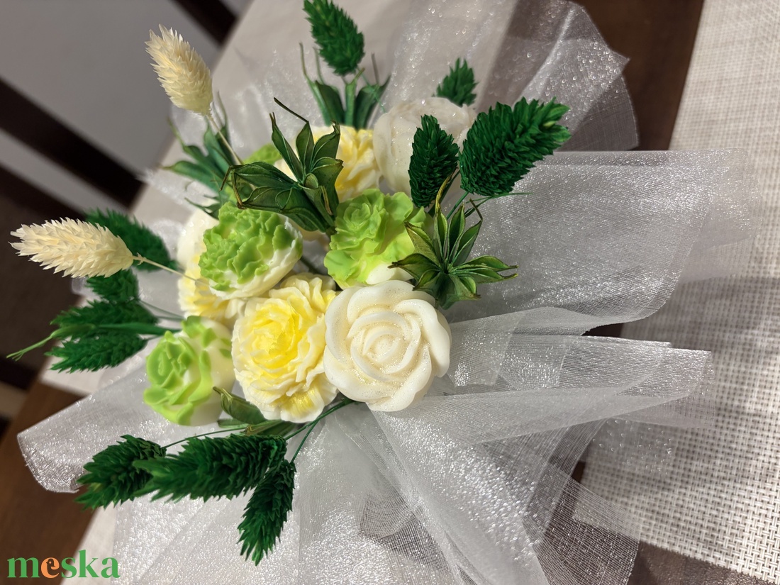 Illatviasz virág box - otthon & életmód - gyertya, illat, aroma - illatviasz - Meska.hu