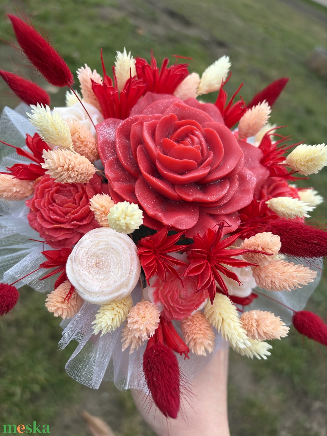 Illatviasz virág box - otthon & életmód - gyertya, illat, aroma - illatviasz - Meska.hu