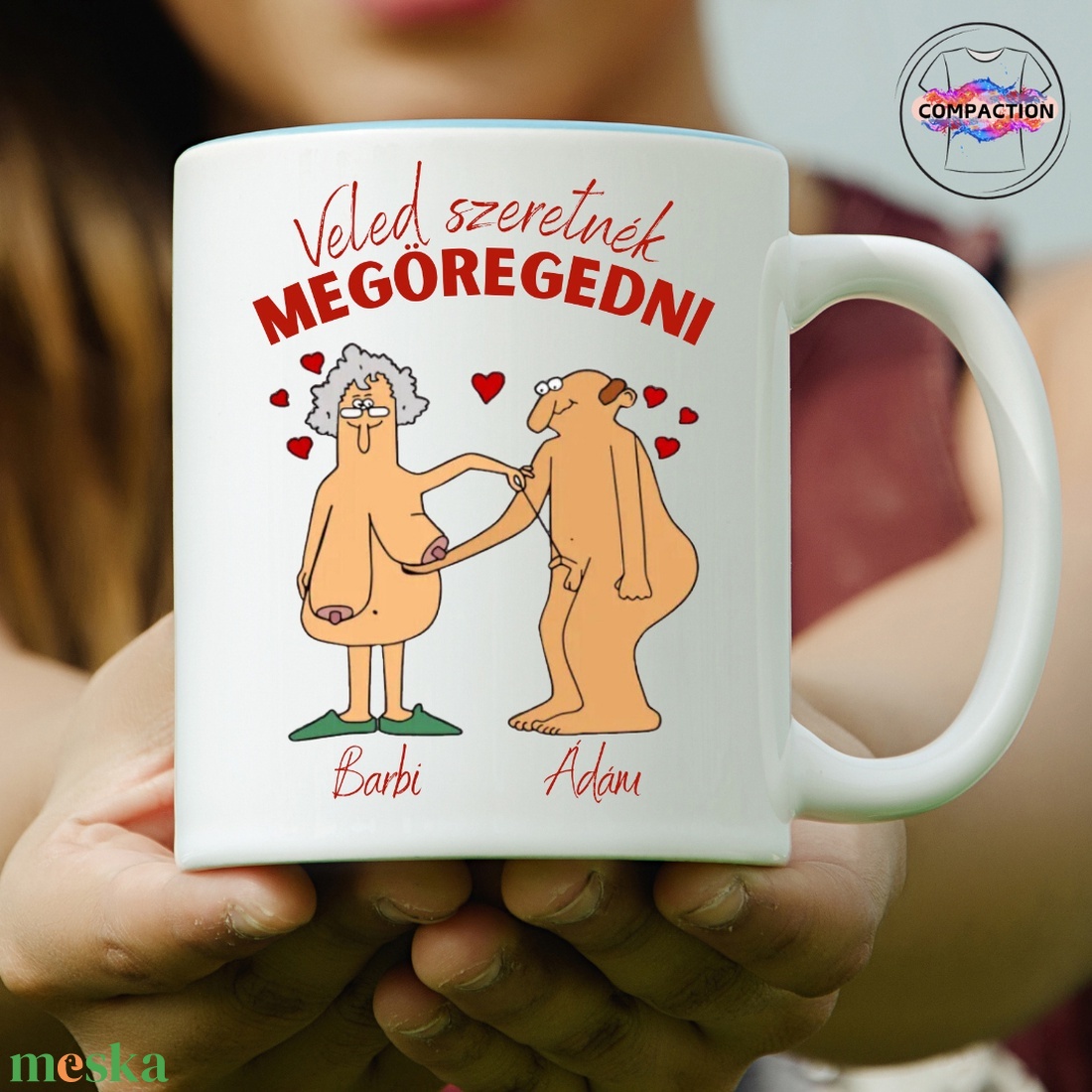 Veled szeretnék megöregedni - Személyre szabható bögre - otthon & életmód - konyhafelszerelés, tálalás - tálalás - bögre & csésze - Meska.hu Veled szeretnék megöregedni - Személyre szabható bögre - otthon & életmód - konyhafelszerelés, tálalás - tálalás - bögre & csésze - Meska.hu
