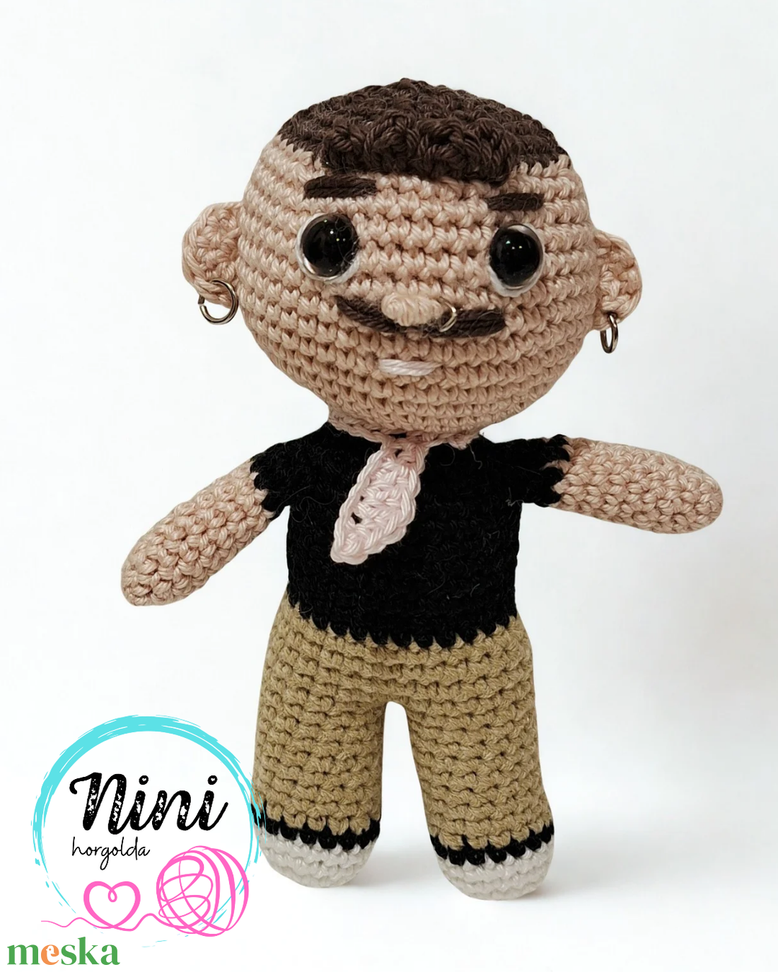 Dzsúdló figura - játék & sport - plüssállat & játékfigura - ember - Meska.hu