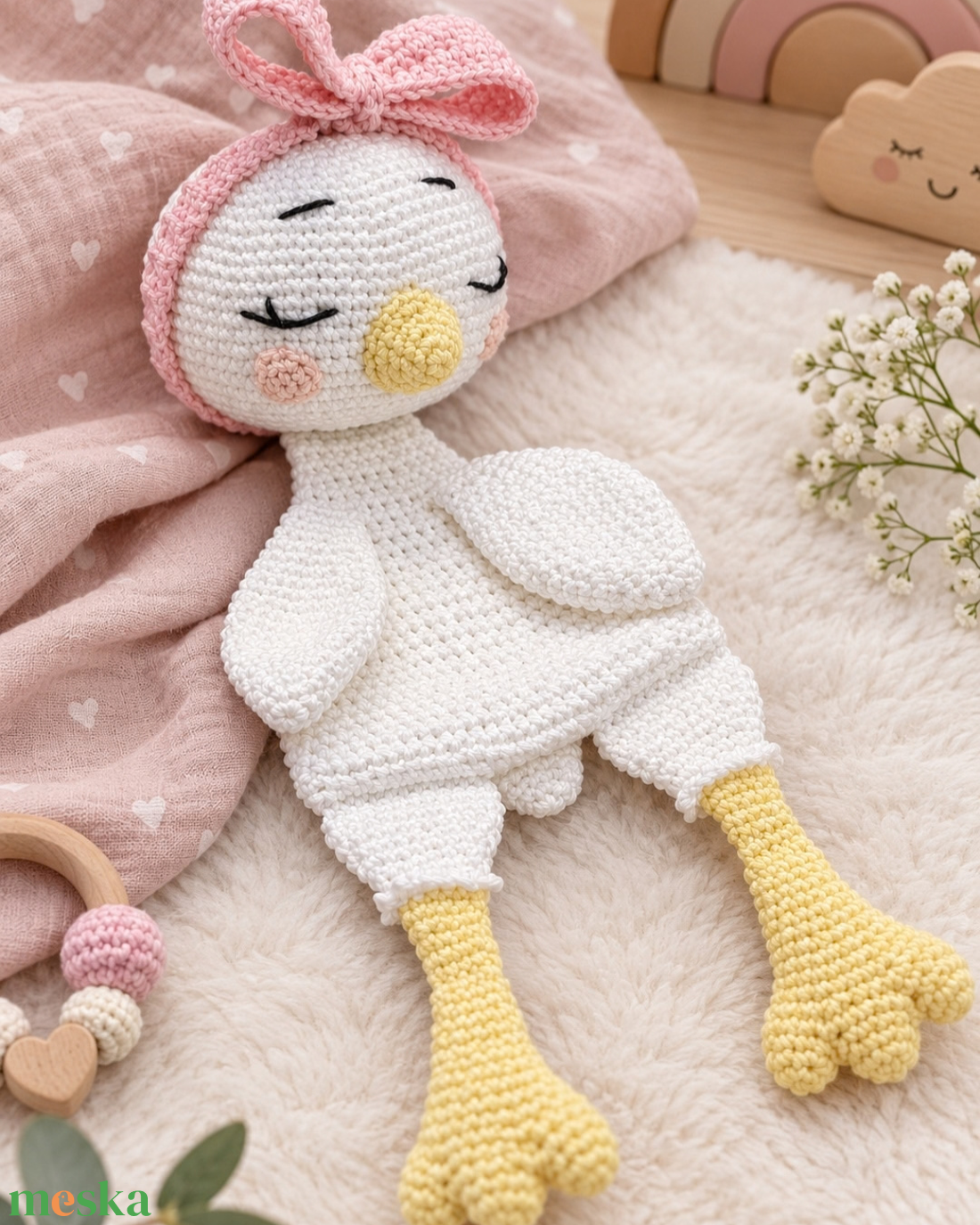 Libby, a szundiliba - baba - mama - baba játékok - szundikendő, alvóka - Meska.hu