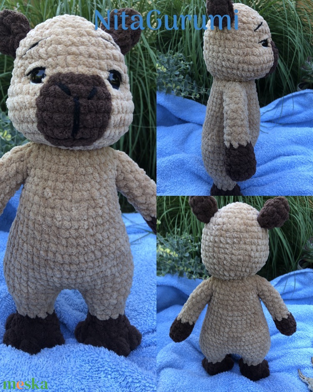 Capibara horgolás minta Pdf - diy (csináld magad) - szabásminta, útmutató - horgolási minta - Meska.hu Capibara horgolás minta Pdf - diy (csináld magad) - szabásminta, útmutató - horgolási minta - Meska.hu