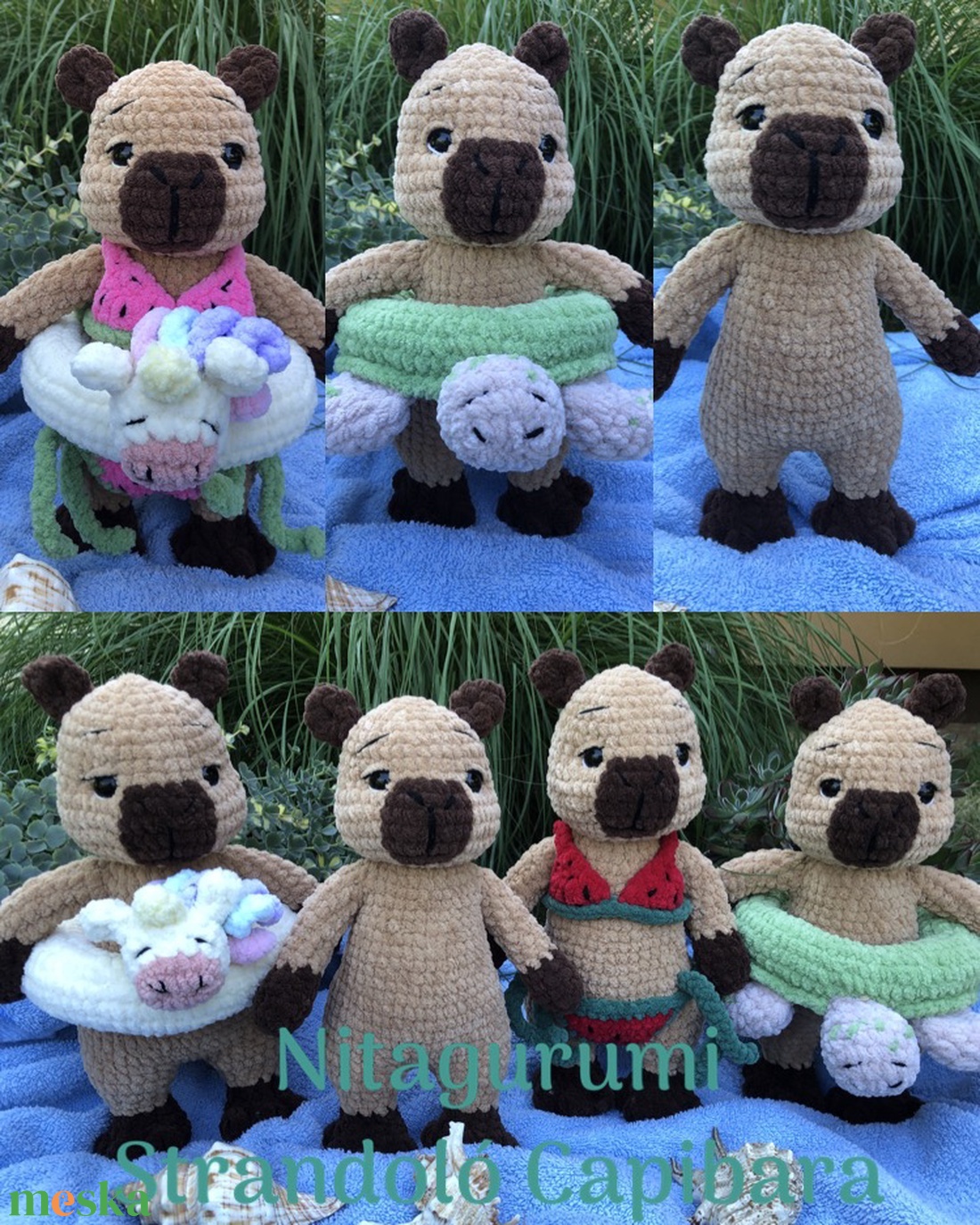 Capibara horgolás minta Pdf - diy (csináld magad) - szabásminta, útmutató - horgolási minta - Meska.hu Capibara horgolás minta Pdf - diy (csináld magad) - szabásminta, útmutató - horgolási minta - Meska.hu