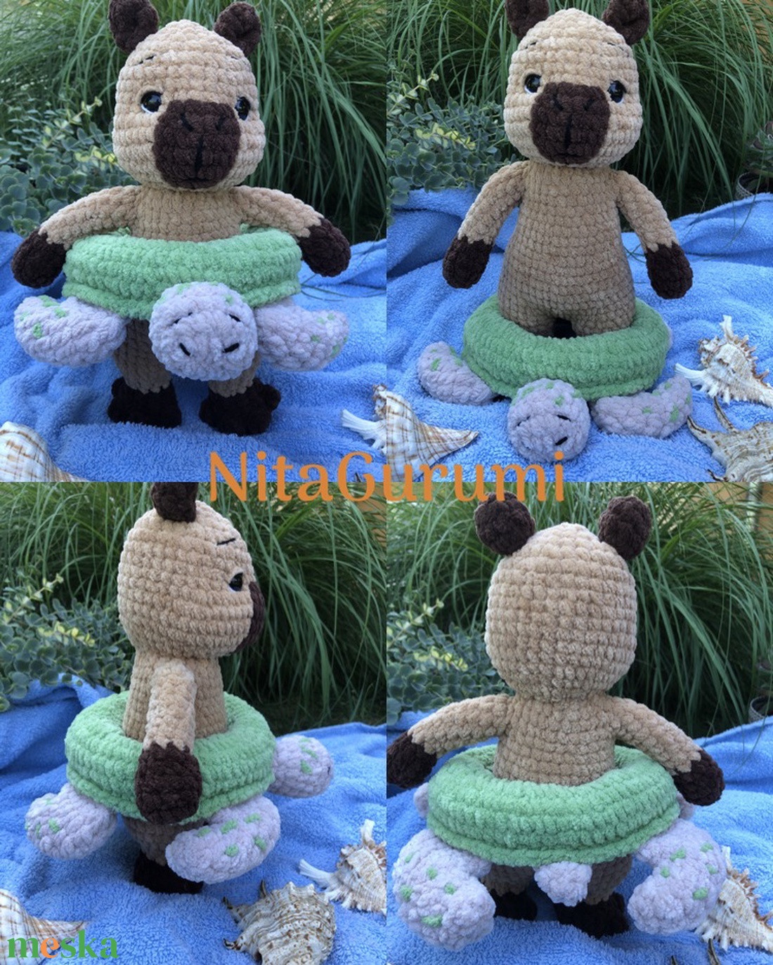 Capibara horgolás minta Pdf - diy (csináld magad) - szabásminta, útmutató - horgolási minta - Meska.hu Capibara horgolás minta Pdf - diy (csináld magad) - szabásminta, útmutató - horgolási minta - Meska.hu
