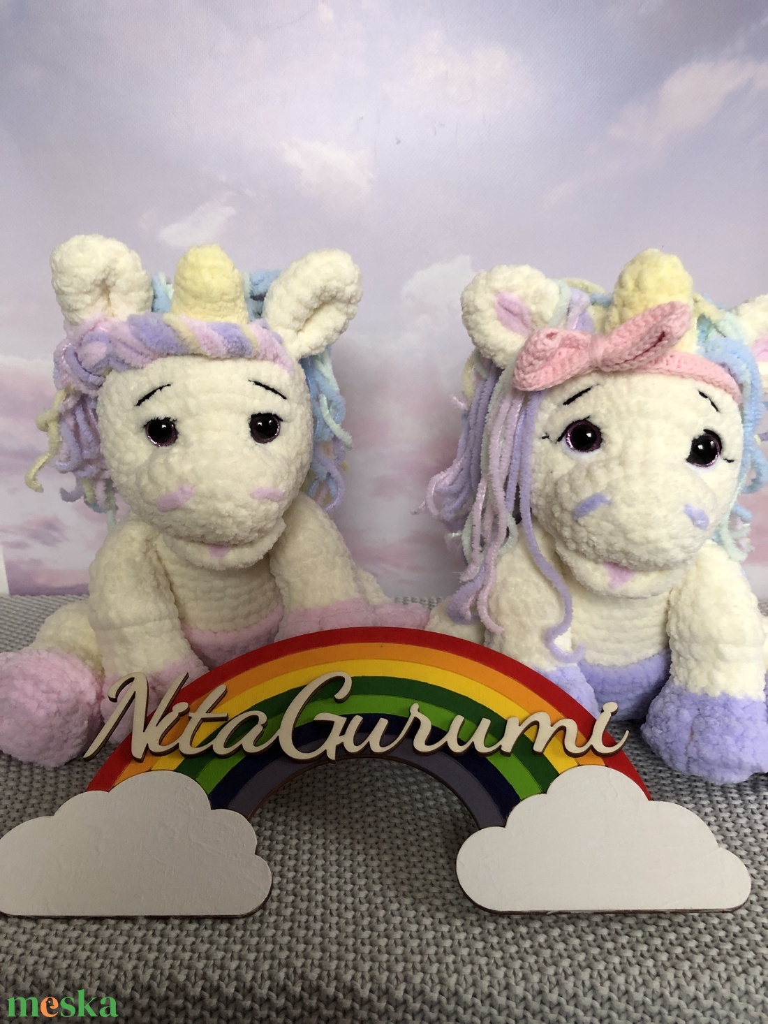 Unikornis horgolás minta Pdf - diy (csináld magad) - szabásminta, útmutató - horgolási minta - Meska.hu