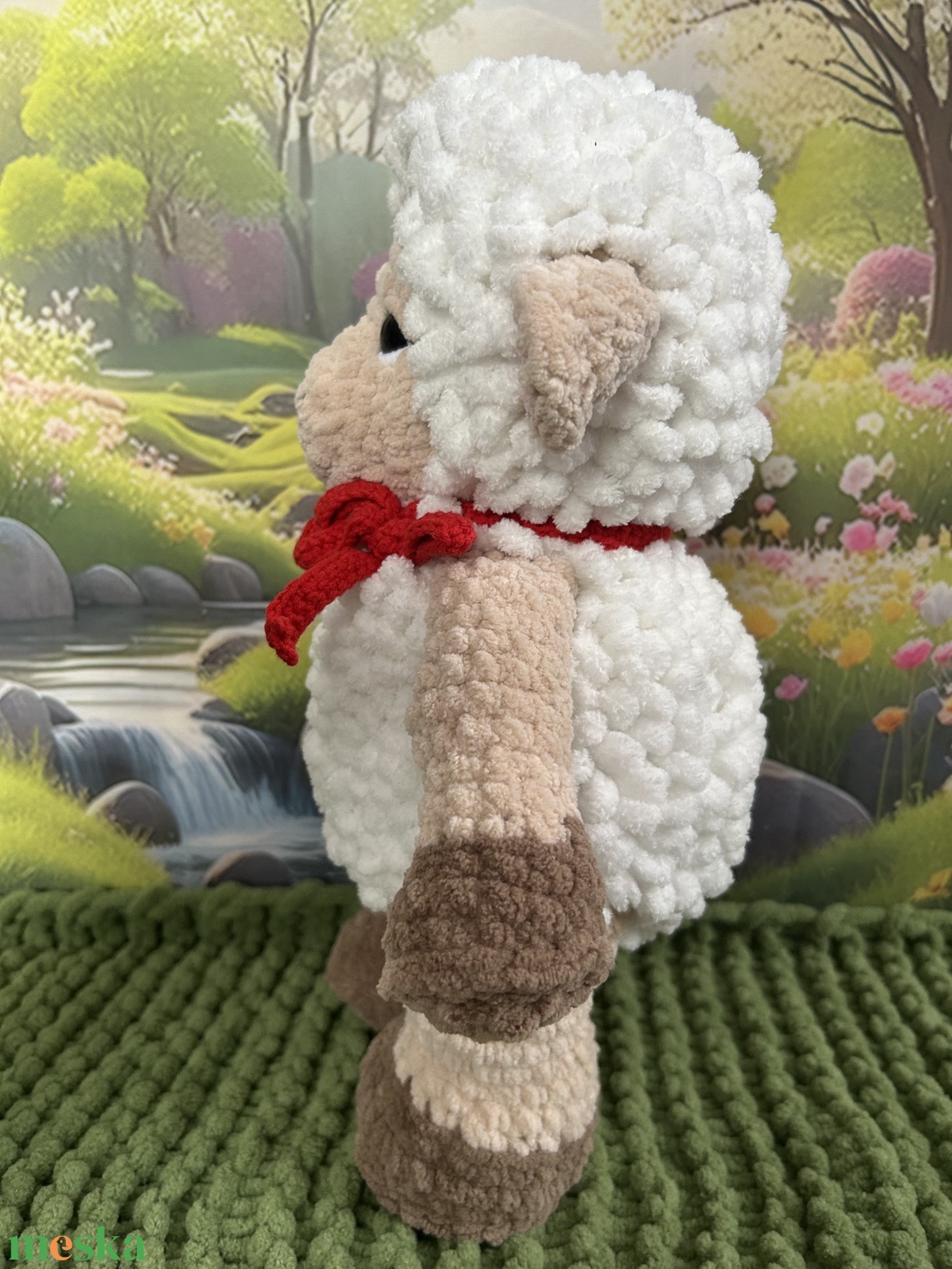 Plüss bárány - játék & sport - plüssállat & játékfigura - plüss bárány - Meska.hu