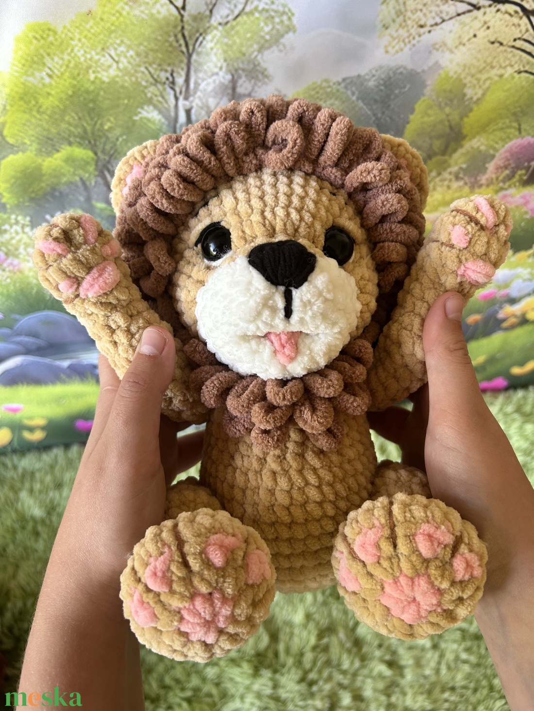 Oroszlán amigurumi minta Pdf - kellékek & szerszámok - szerszámok, eszközök - eszköz kötéshez, horgoláshoz - Meska.hu