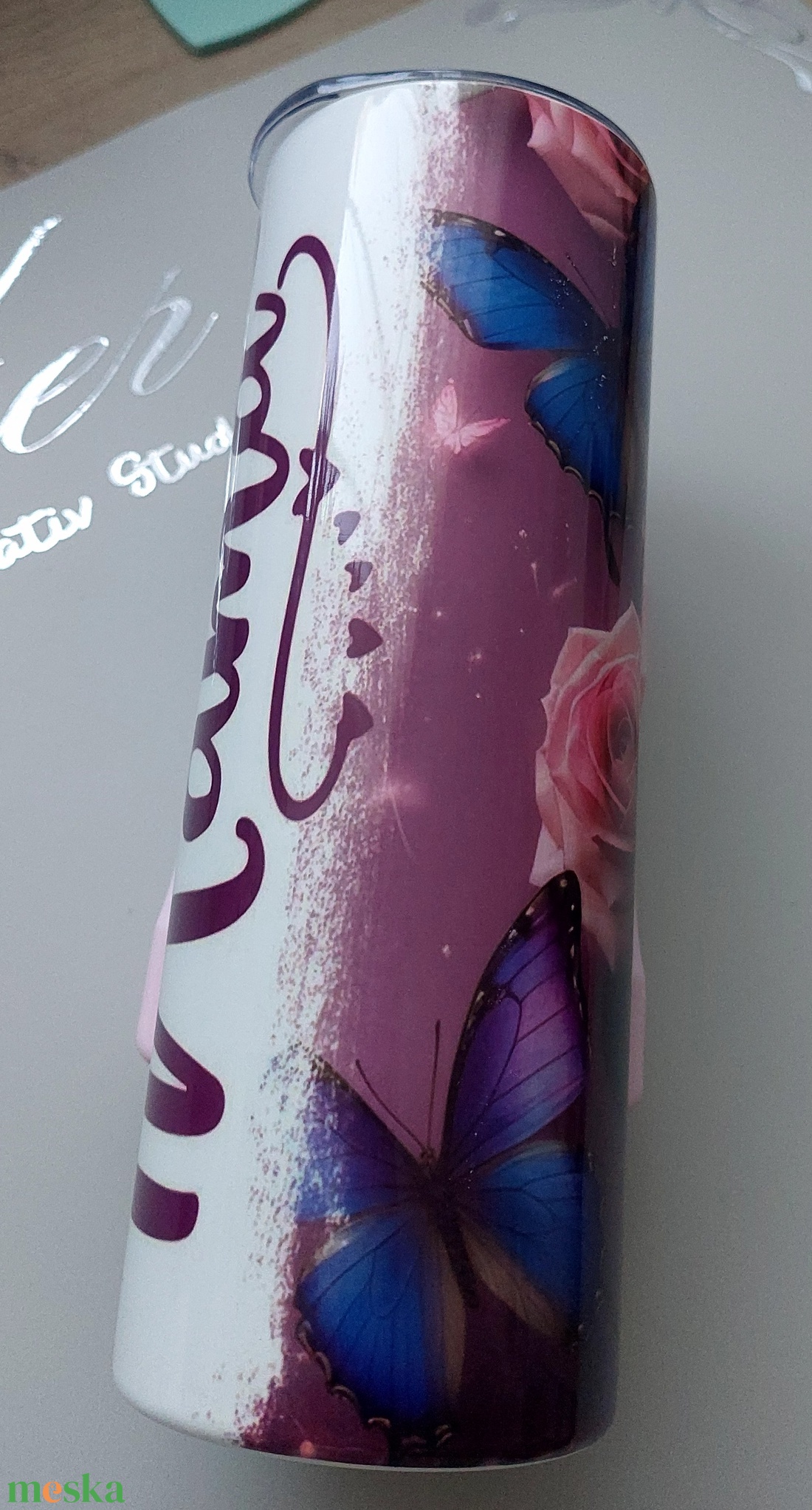 Mama feliratos hőtartó pohár - otthon & életmód - konyhafelszerelés, tálalás - italos kellékek - termoszok - Meska.hu