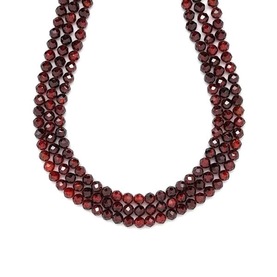 Cirkon fazettált sötétbarna golyó 4mm ékszerkészítő alapanyag (füzér) - kellékek & szerszámok - ásvány alapanyag - ásványfüzér - Meska.hu