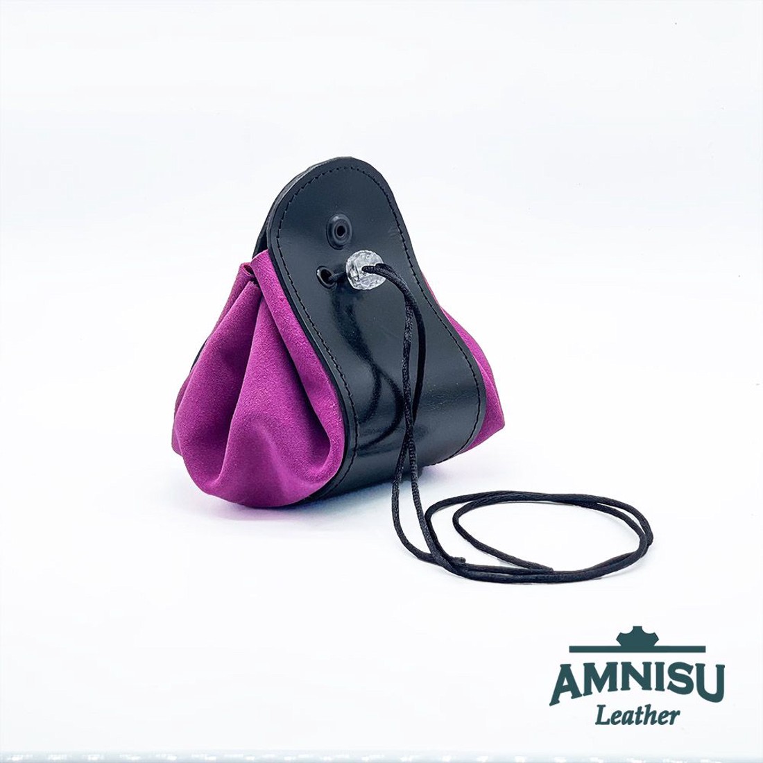 Fekete - pink bőr 2in1 szütyő és kockatálca M8031-4013 - játék & sport - szerepjáték - Meska.hu