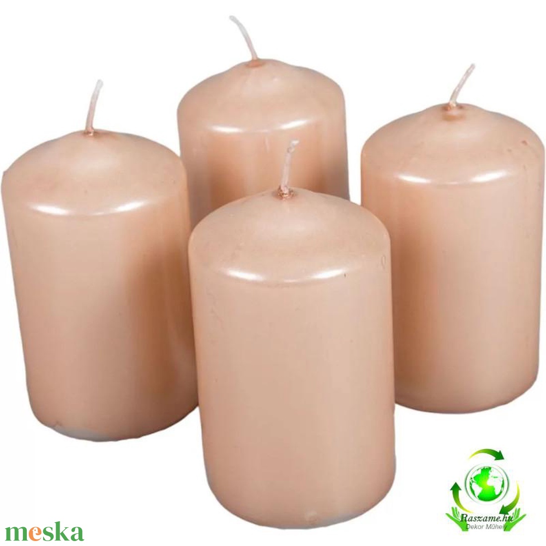 Metál henger gyertya szett 60x100mm - lazac - kellékek & szerszámok - dekorációs kellékek - dekorációs gyertya - Meska.hu Metál henger gyertya szett 60x100mm - lazac - kellékek & szerszámok - dekorációs kellékek - dekorációs gyertya - Meska.hu