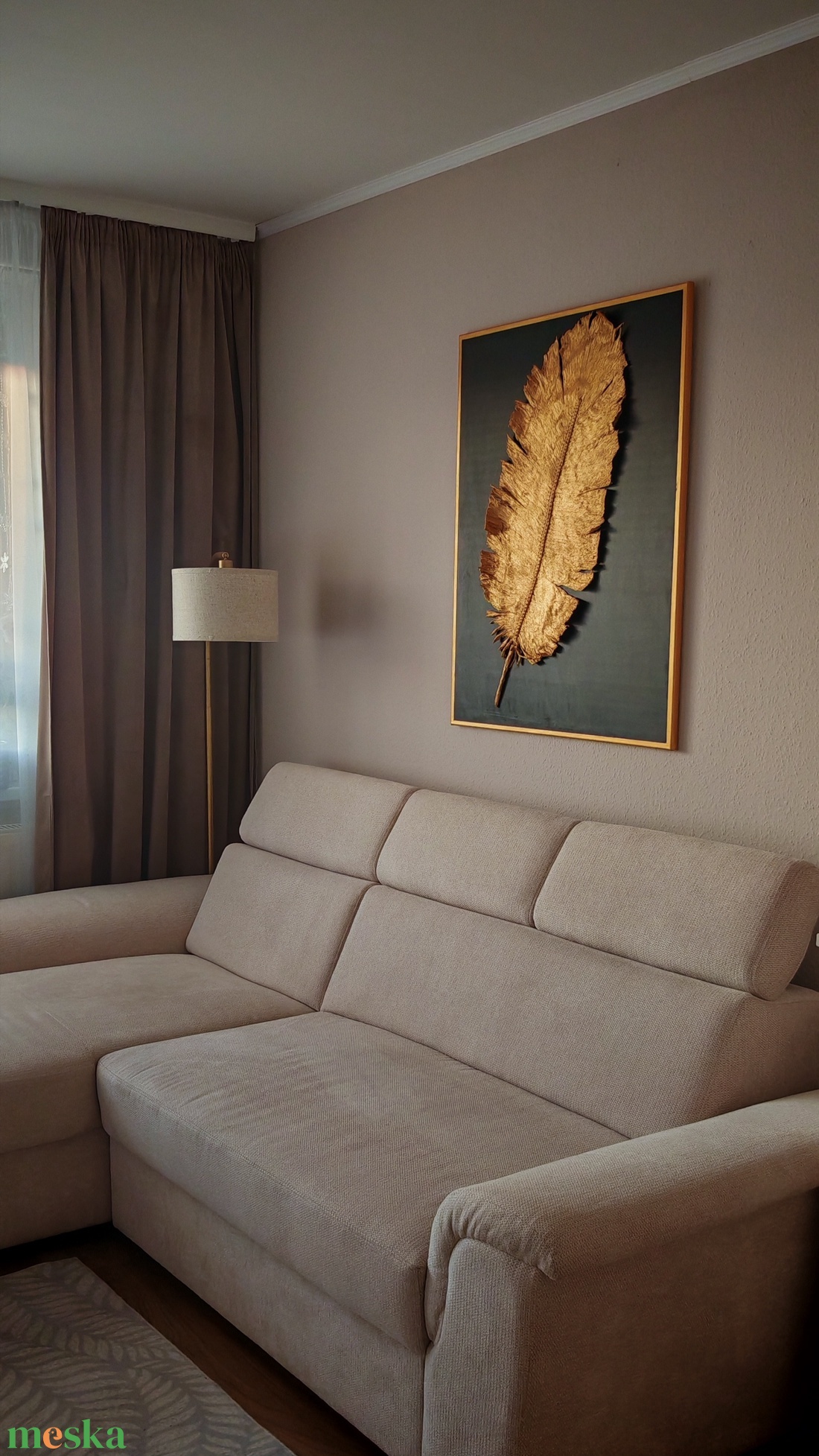 Fekete Arany abstrakt 3D festmény - művészet - festmény - festmény vegyes technika - Meska.hu