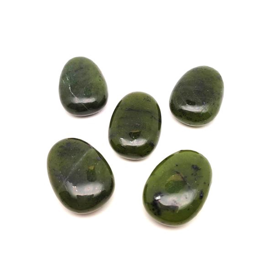 25/30mm Jáde nefrit csepp - kellékek & szerszámok - ásvány alapanyag - marokkő - Meska.hu