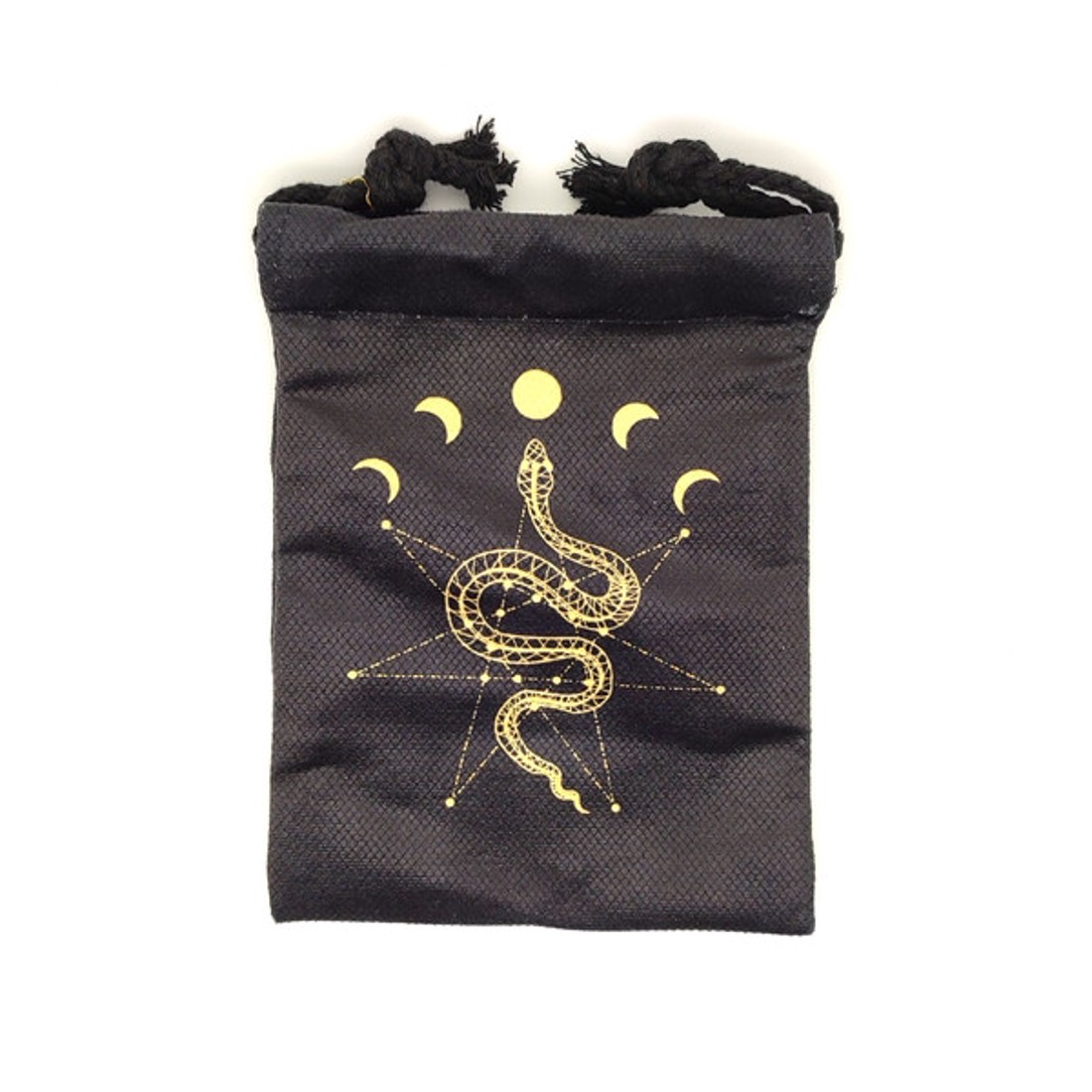 Arany kígyó mintás szütyő � textil ajándéktasak 13x18 cm - otthon & életmód - papír, írószer - ajándékozás kellékei - ajándékzsák, csomagolás - Meska.hu