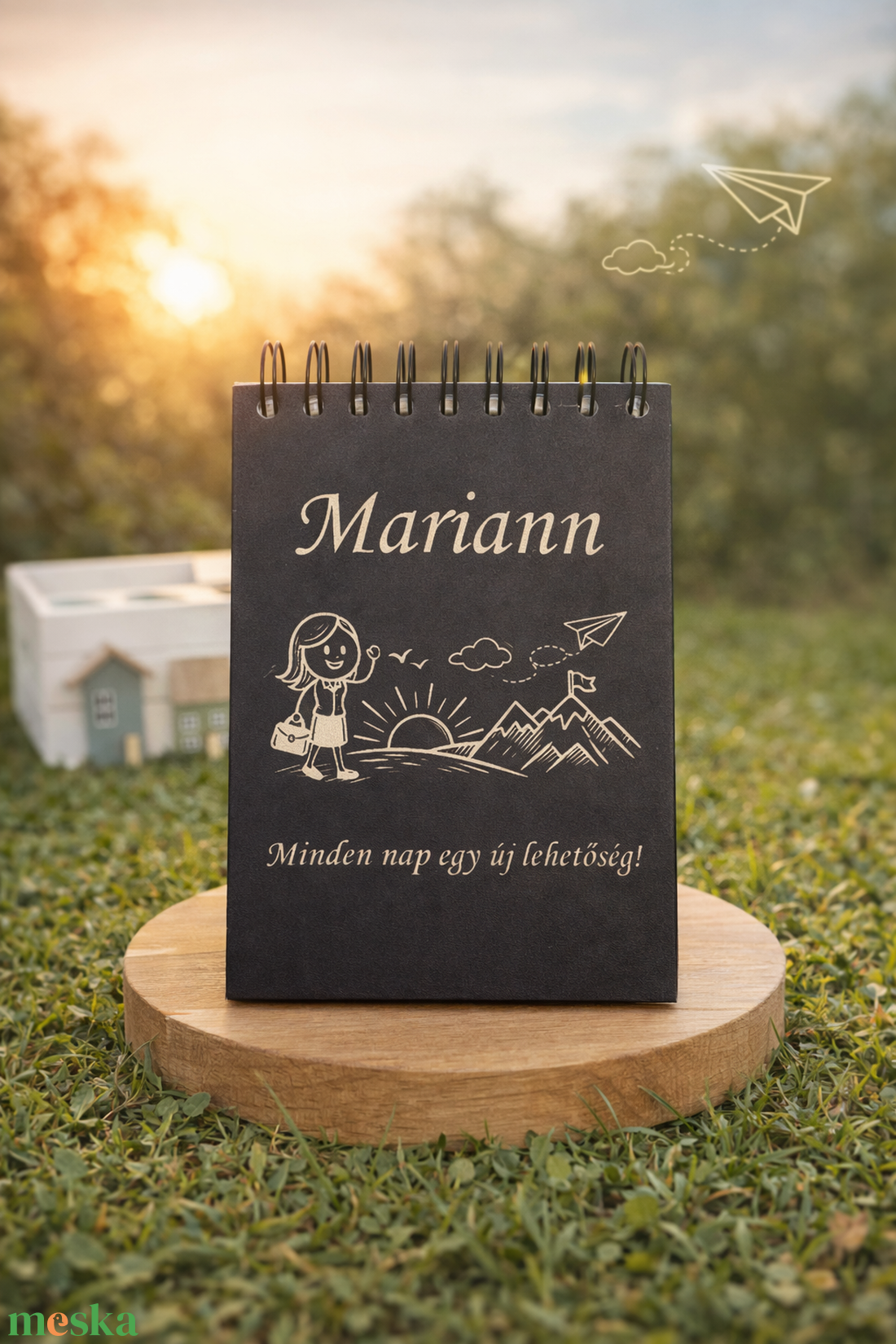 Névre szóló jegyzetfüzet - otthon & életmód - papír, írószer - jegyzetfüzet & napló - Meska.hu