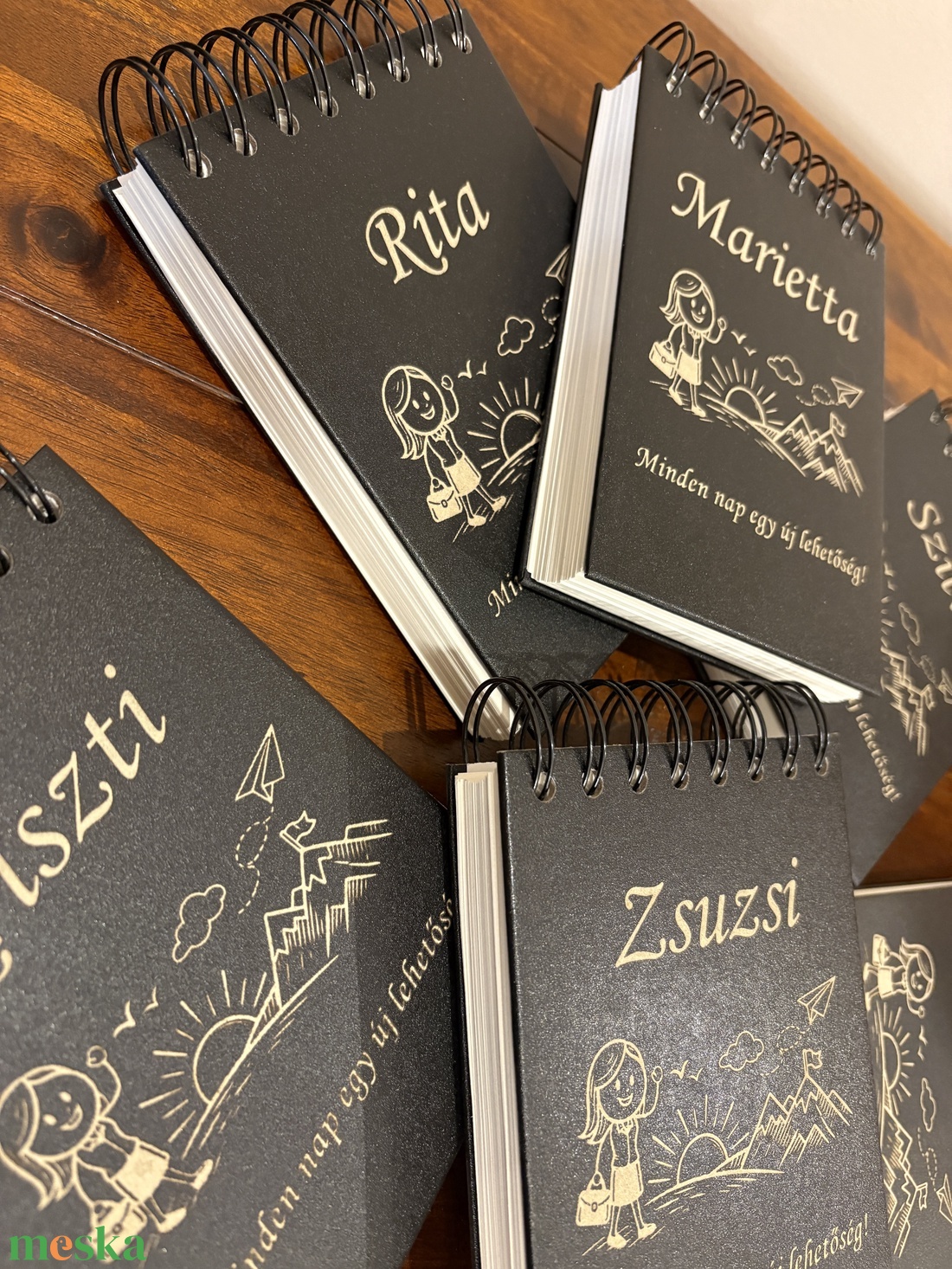 Névre szóló jegyzetfüzet - otthon & életmód - papír, írószer - jegyzetfüzet & napló - Meska.hu