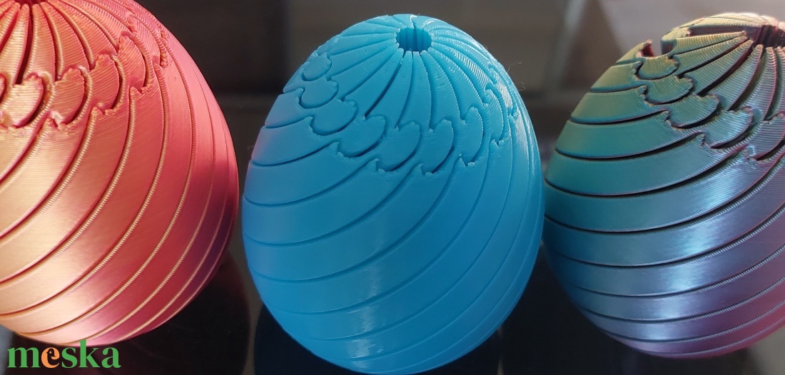 Spirál tojás. - otthon & életmód - dekoráció - dísztárgy - Meska.hu