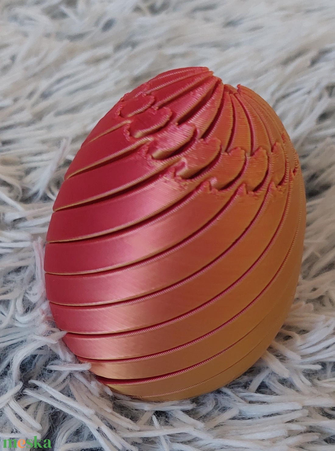 Spirál tojás. - otthon & életmód - dekoráció - dísztárgy - Meska.hu