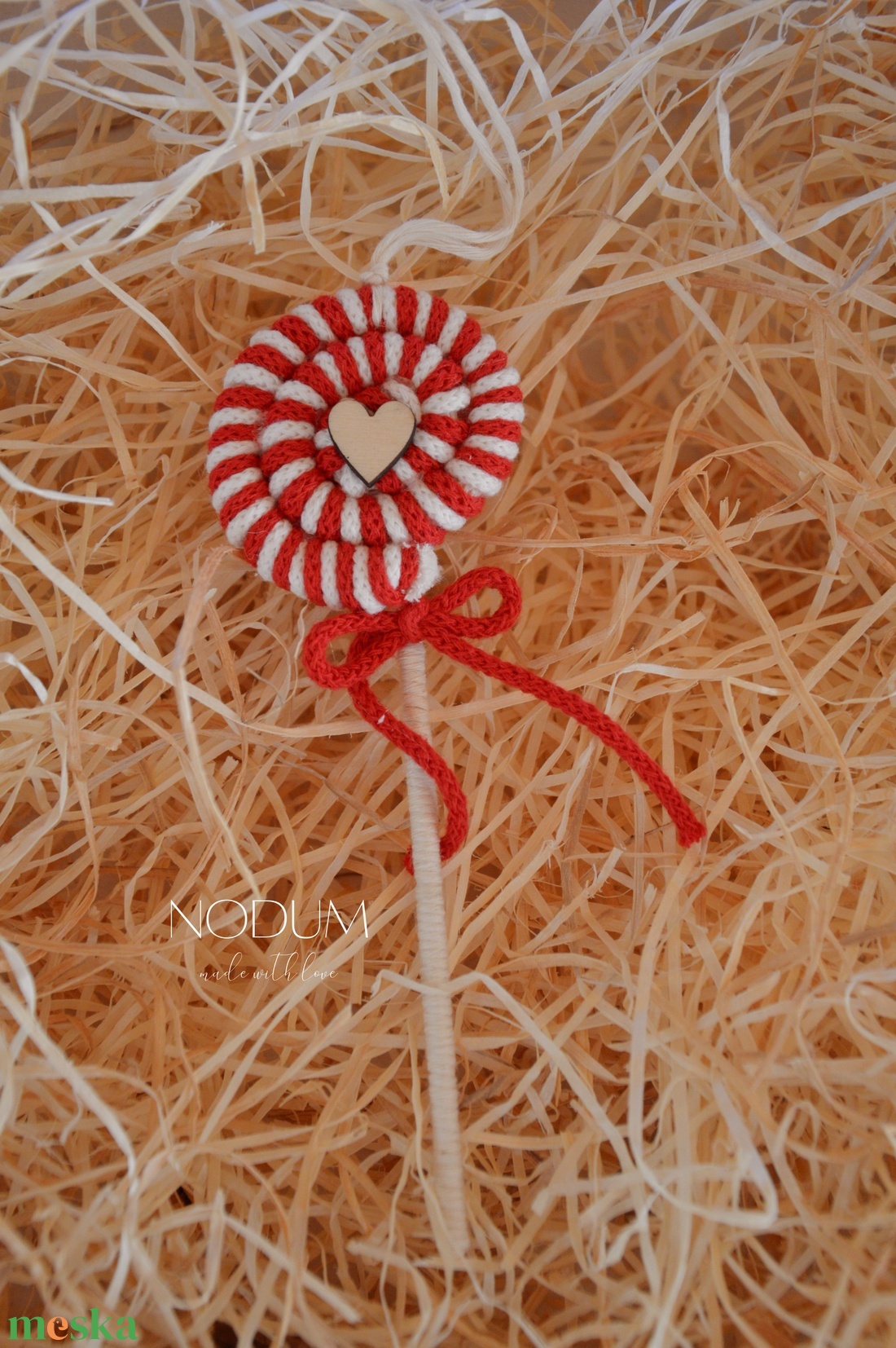 Makramé nyalóka (Lollipop) - karácsony - karácsonyi lakásdekoráció - karácsonyi lakásdíszek - Meska.hu Makramé nyalóka (Lollipop) - karácsony - karácsonyi lakásdekoráció - karácsonyi lakásdíszek - Meska.hu