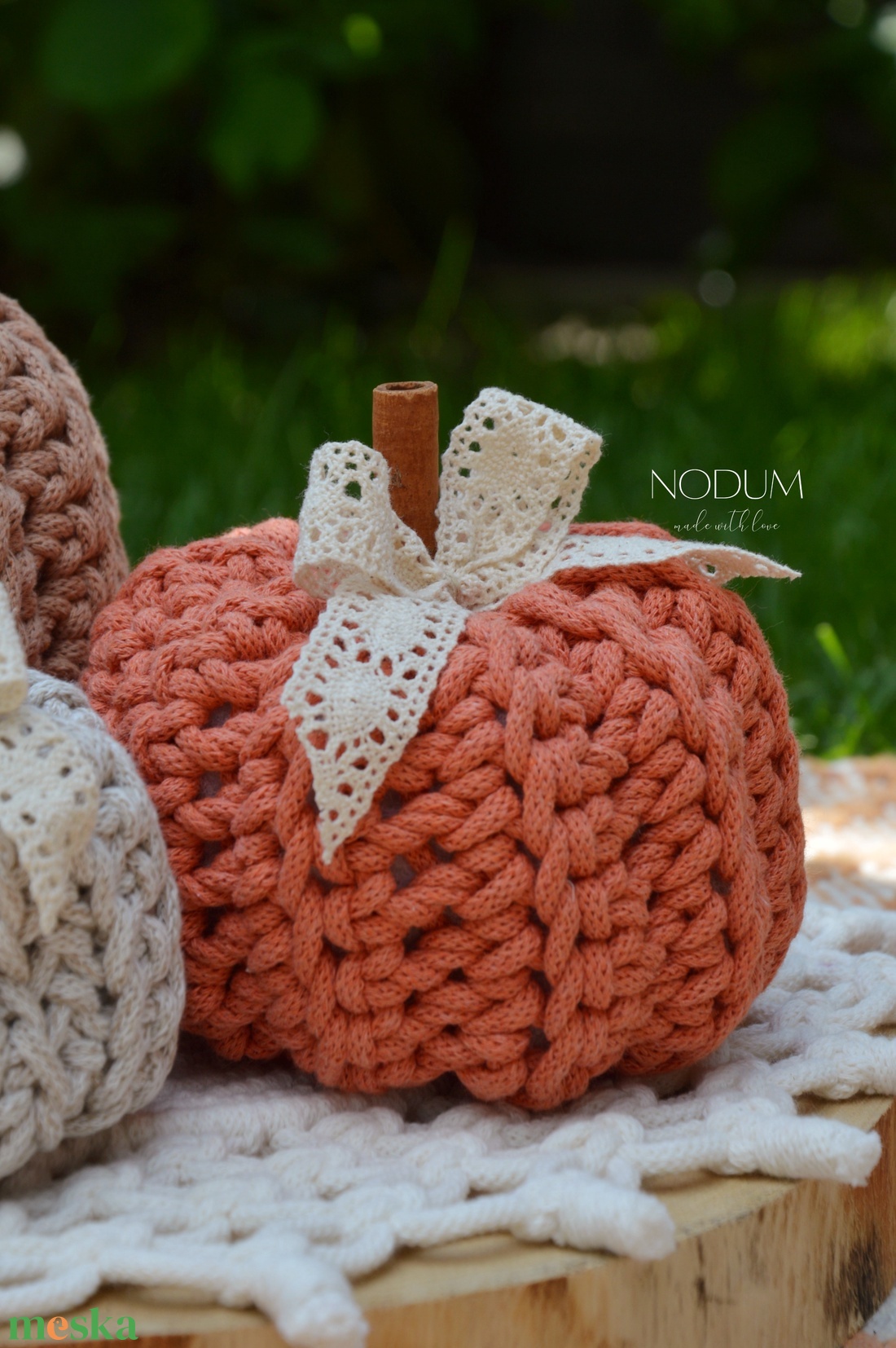 Őszi tök dekorációs csomag (3db) - kellékek & szerszámok - dekorációs kellékek - őszi dekor - őszi dekortök - Meska.hu