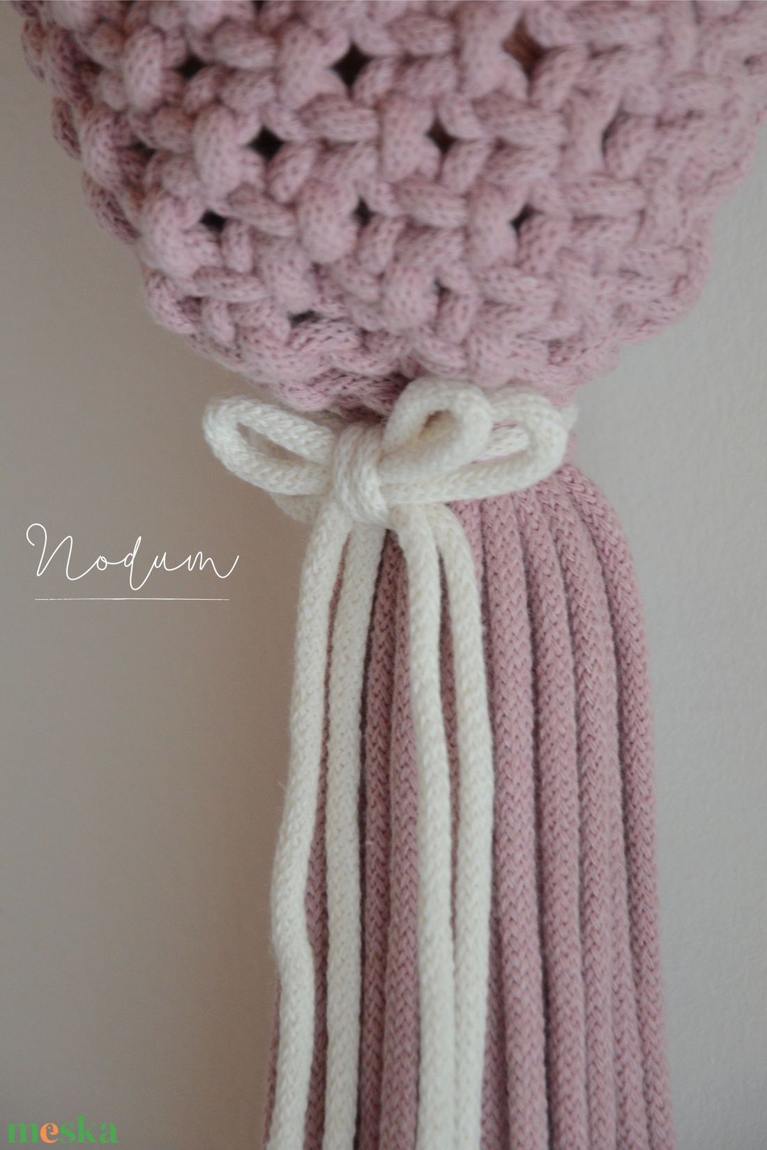 Húsvéti nyuszis felakasztható kosár - otthon & életmód - dekoráció - ajtó- és ablak dekoráció - ajtódísz & kopogtató - Meska.hu