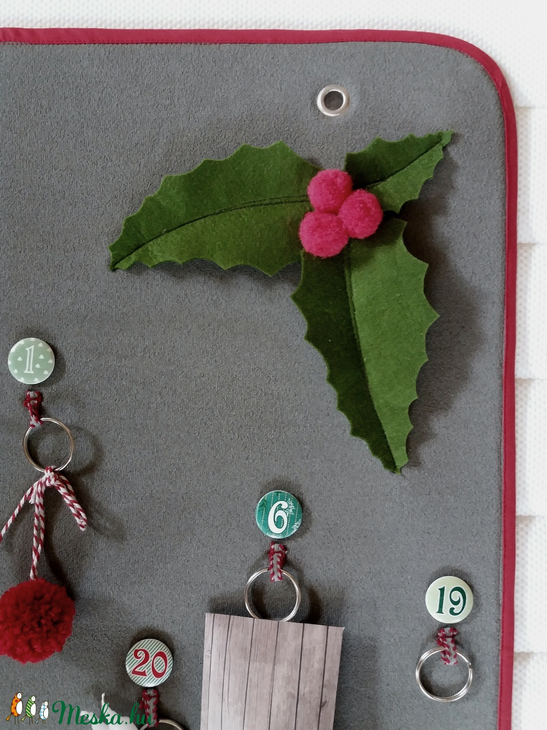 Adventi naptár kulcskarikás - karácsony - adventi díszek - adventi naptár - Meska.hu Adventi naptár kulcskarikás - karácsony - adventi díszek - adventi naptár - Meska.hu