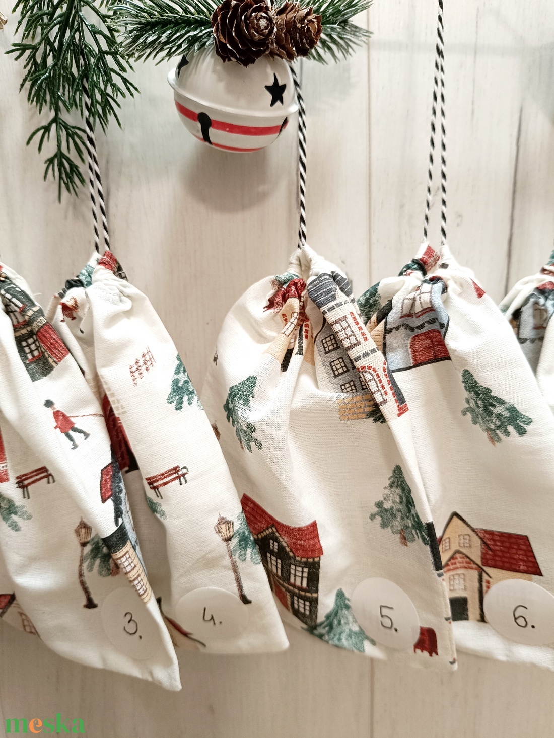Adventi naptár, zsákok - karácsony - adventi díszek - adventi naptár - Meska.hu Adventi naptár, zsákok - karácsony - adventi díszek - adventi naptár - Meska.hu