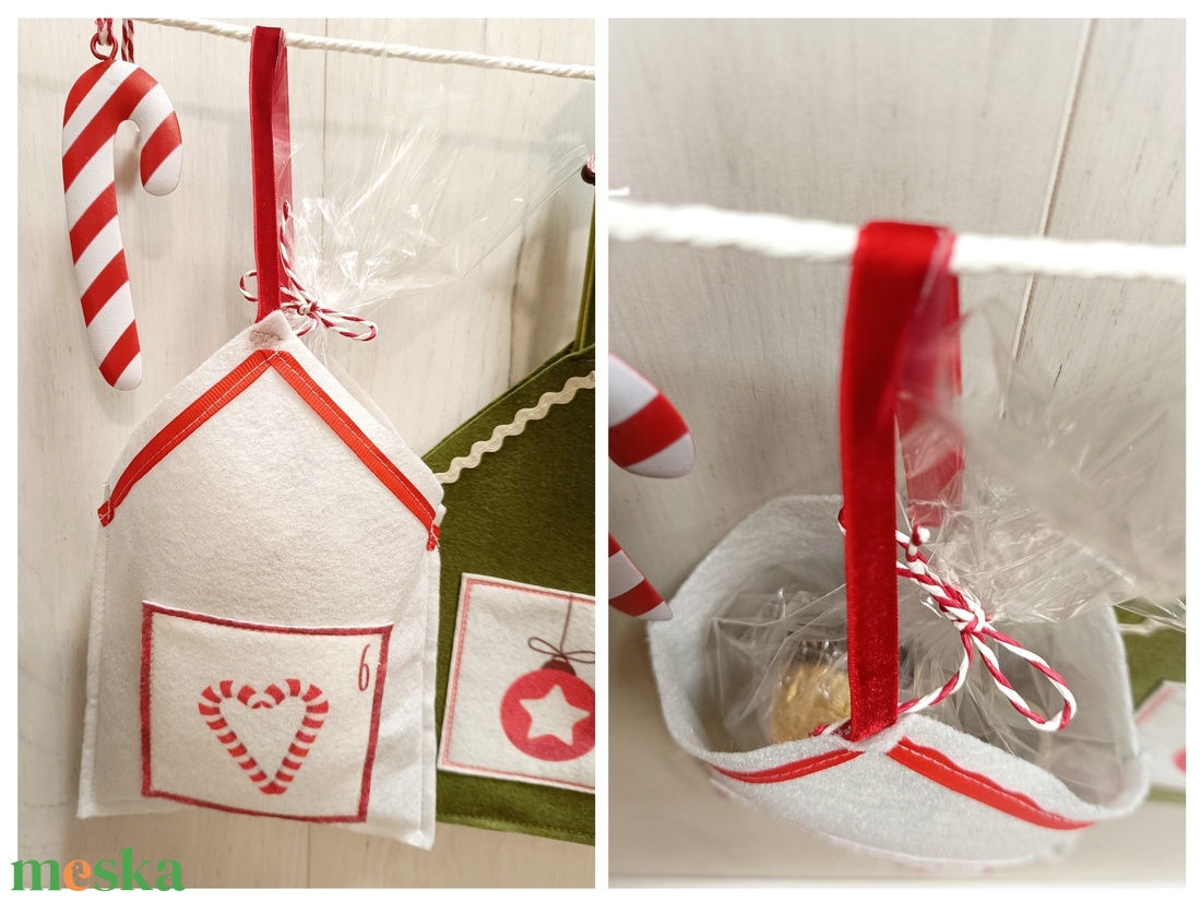 Adventi naptár házikók - karácsony - adventi díszek - adventi naptár - Meska.hu Adventi naptár házikók - karácsony - adventi díszek - adventi naptár - Meska.hu