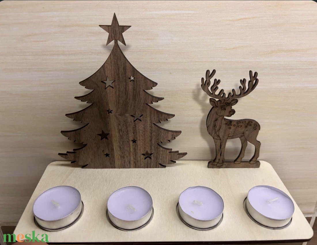 Adventi gyertyadísz - karácsony - adventi díszek - adventi gyertyadíszek és koszorúdíszek - Meska.hu