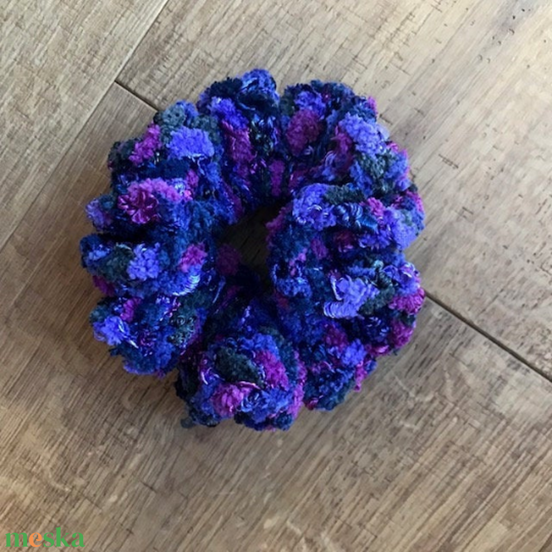 hajgumi hajpánt hajdísz scrunchie lila szürke pink magenta bársony velvet puha  - ruha & divat - hajdísz & hajcsat - hajgumi - Meska.hu