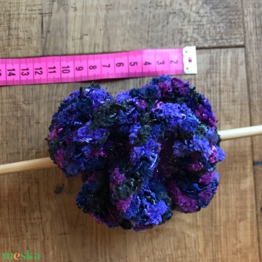 hajgumi hajpánt hajdísz scrunchie lila szürke pink magenta bársony velvet puha  - ruha & divat - hajdísz & hajcsat - hajgumi - Meska.hu