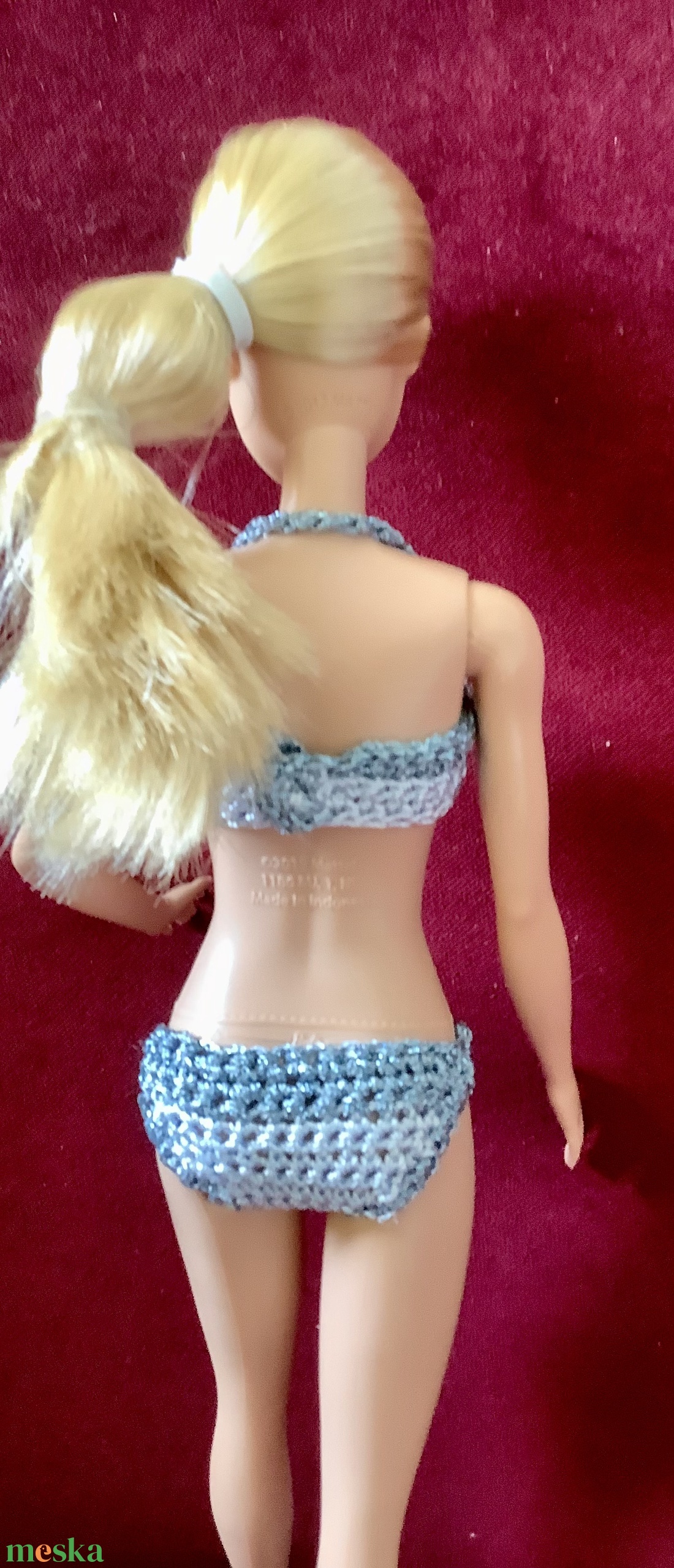 Világoskek Barbie baba fürdőruha bikini strandoláshoz vagy vízparti sétához - játék & sport - baba & babaház - babaruha, babakellék - Meska.hu Világoskek Barbie baba fürdőruha bikini strandoláshoz vagy vízparti sétához - játék & sport - baba & babaház - babaruha, babakellék - Meska.hu