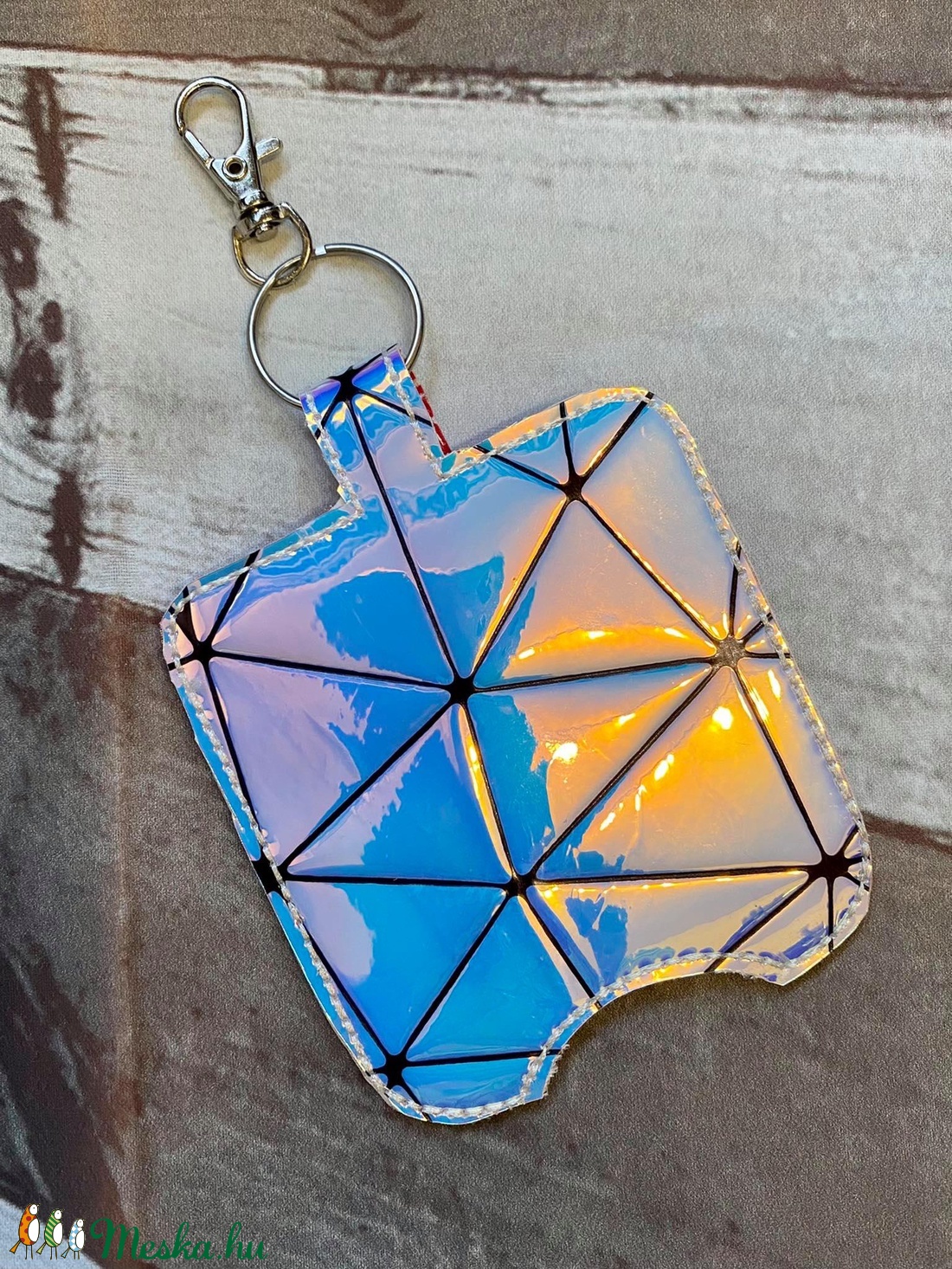 Kézfertőtlenítő tartó tok - táska & tok - kulcstartó & táskadísz - kulcstartó - Meska.hu