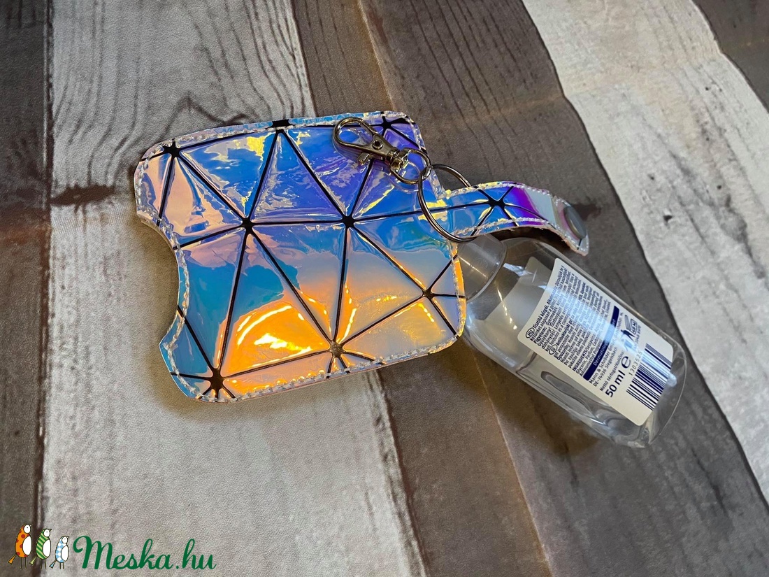 Kézfertőtlenítő tartó tok - táska & tok - kulcstartó & táskadísz - kulcstartó - Meska.hu