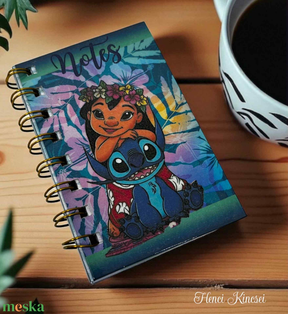 Lilo és Stitch tematikájú zsebnotesz - otthon & életmód - papír, írószer - jegyzetfüzet & napló - Meska.hu