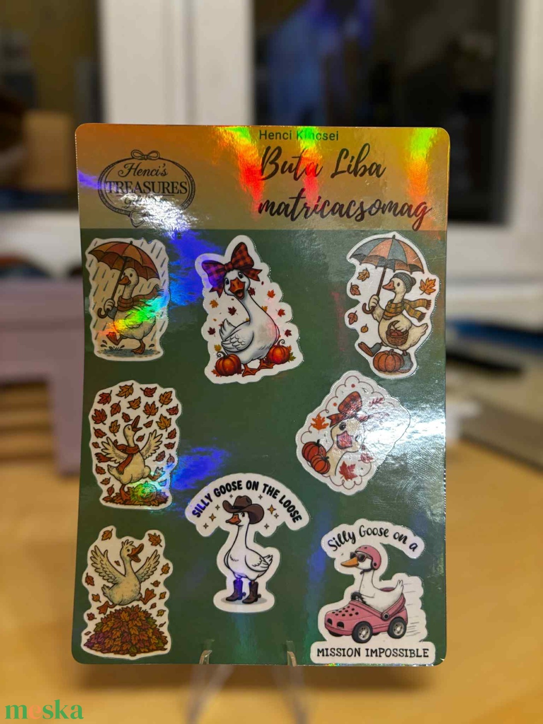 Buta Liba matricaív / stickersheet - otthon & életmód - papír, írószer - matrica, matrica csomag - Meska.hu Buta Liba matricaív / stickersheet - otthon & életmód - papír, írószer - matrica, matrica csomag - Meska.hu